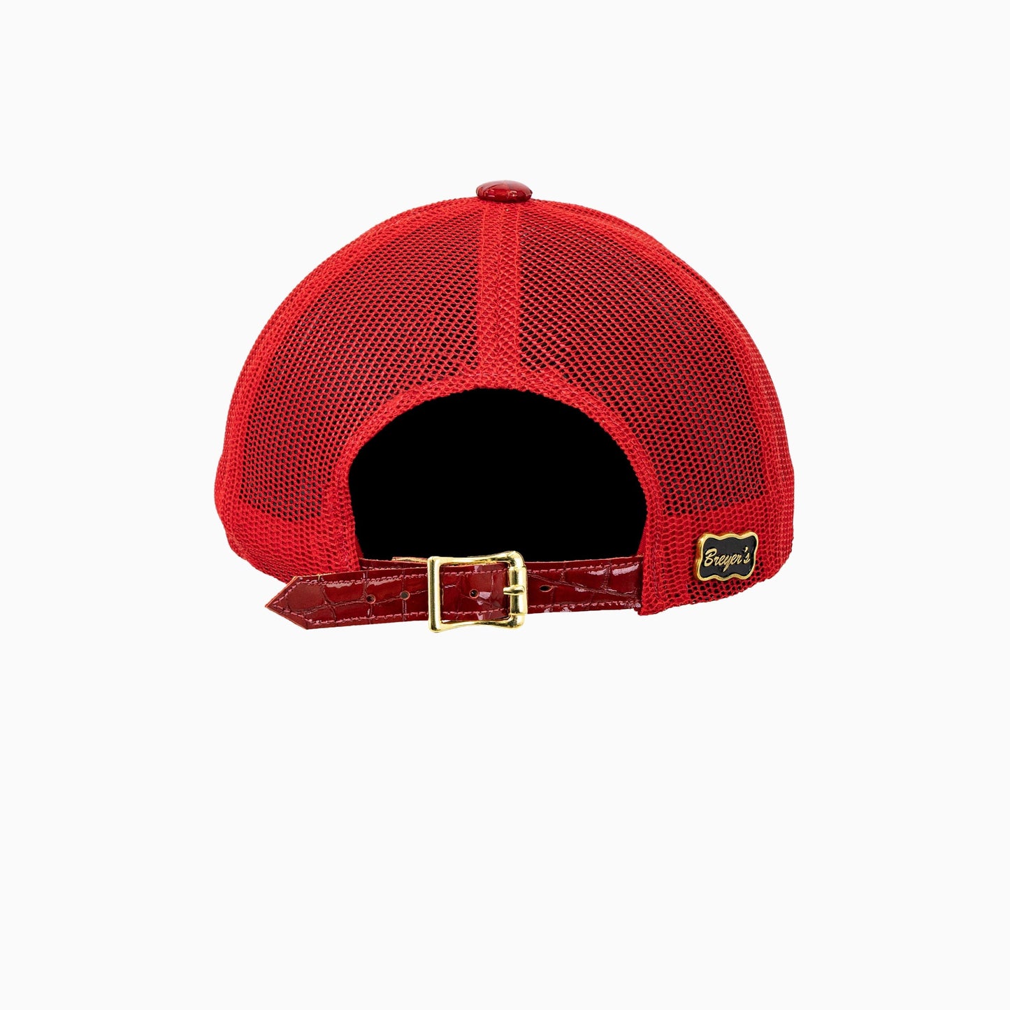 Breyer's Buck 50 Wool Trucker Hat With Leather Visor