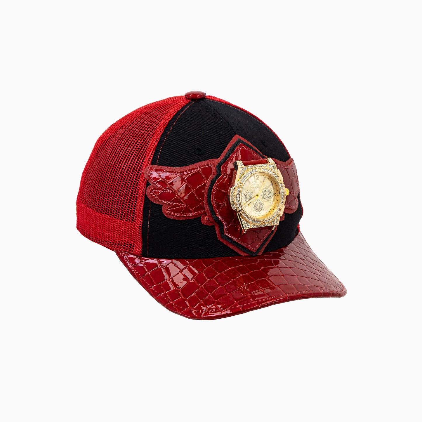 Breyer's Buck 50 Wool Trucker Hat With Leather Visor