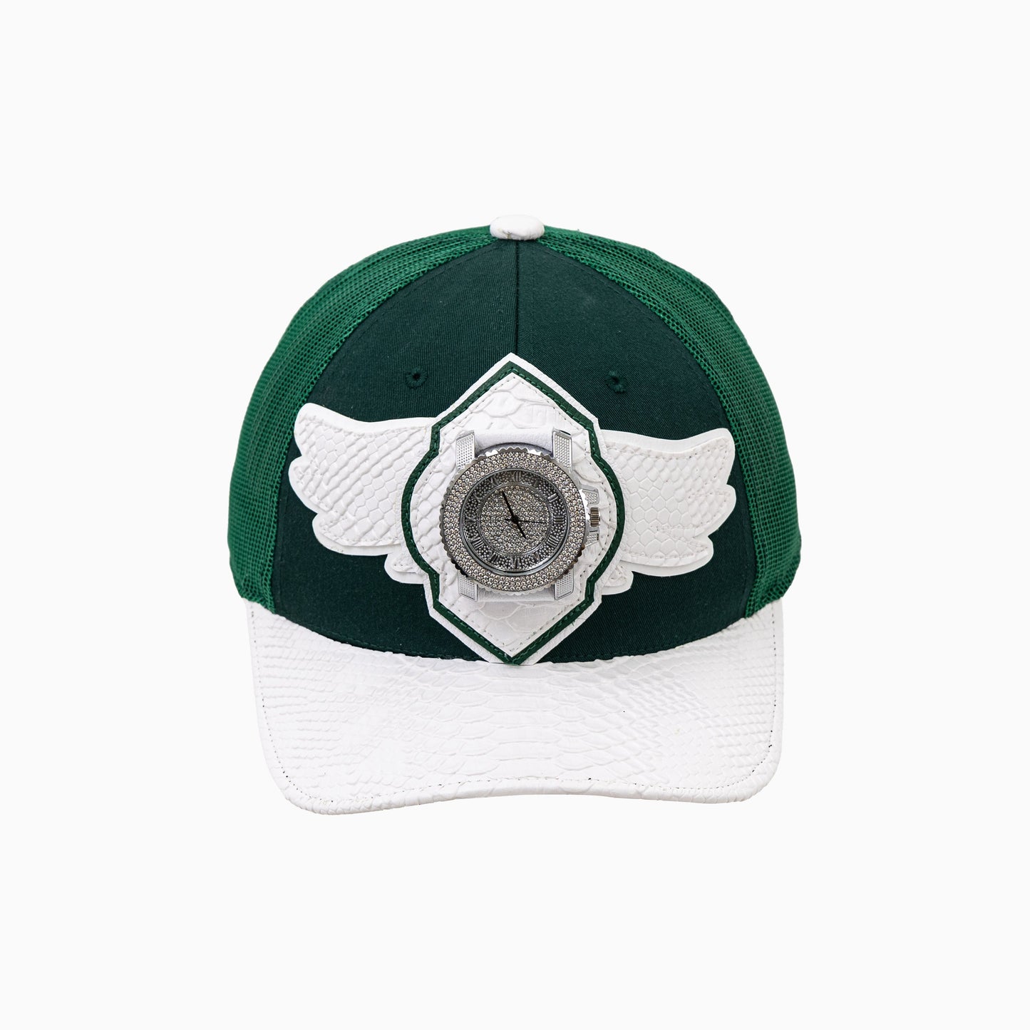 Breyer's Buck 50 Wool Trucker Hat With Leather Visor
