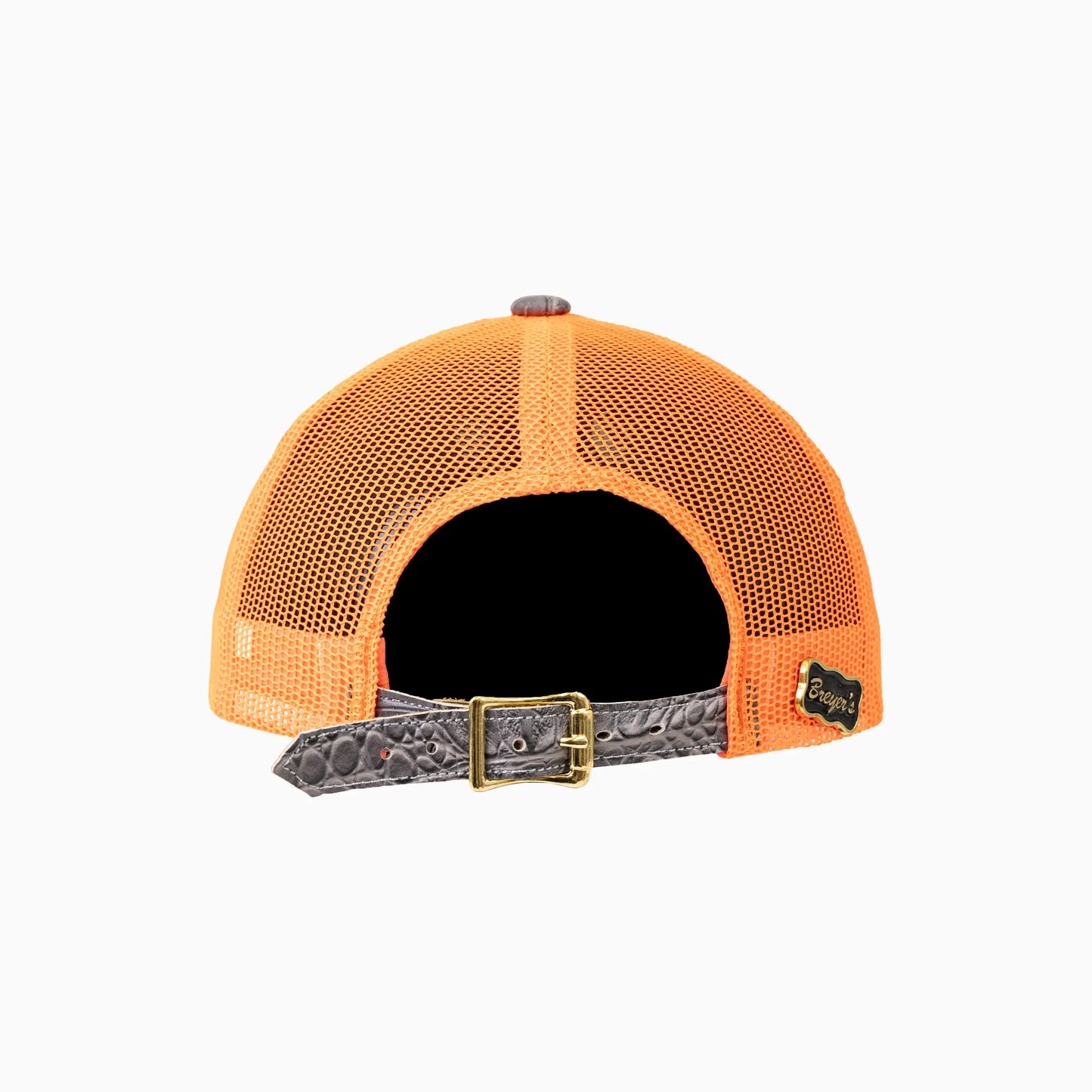 Breyer's Buck 50 Wool Trucker Hat With Leather Visor