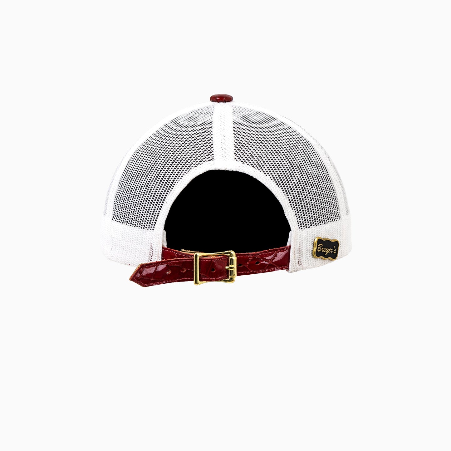 Breyer's Buck 50 Wool Trucker Hat With Leather Visor