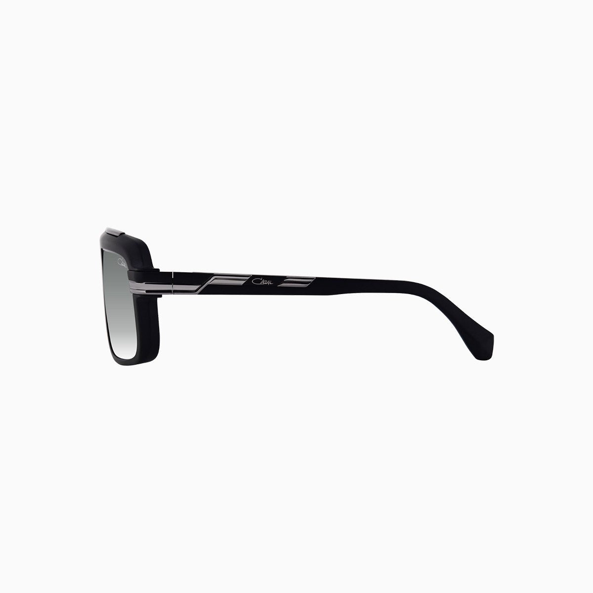 Cazal 678 Black Silver Sunglasses