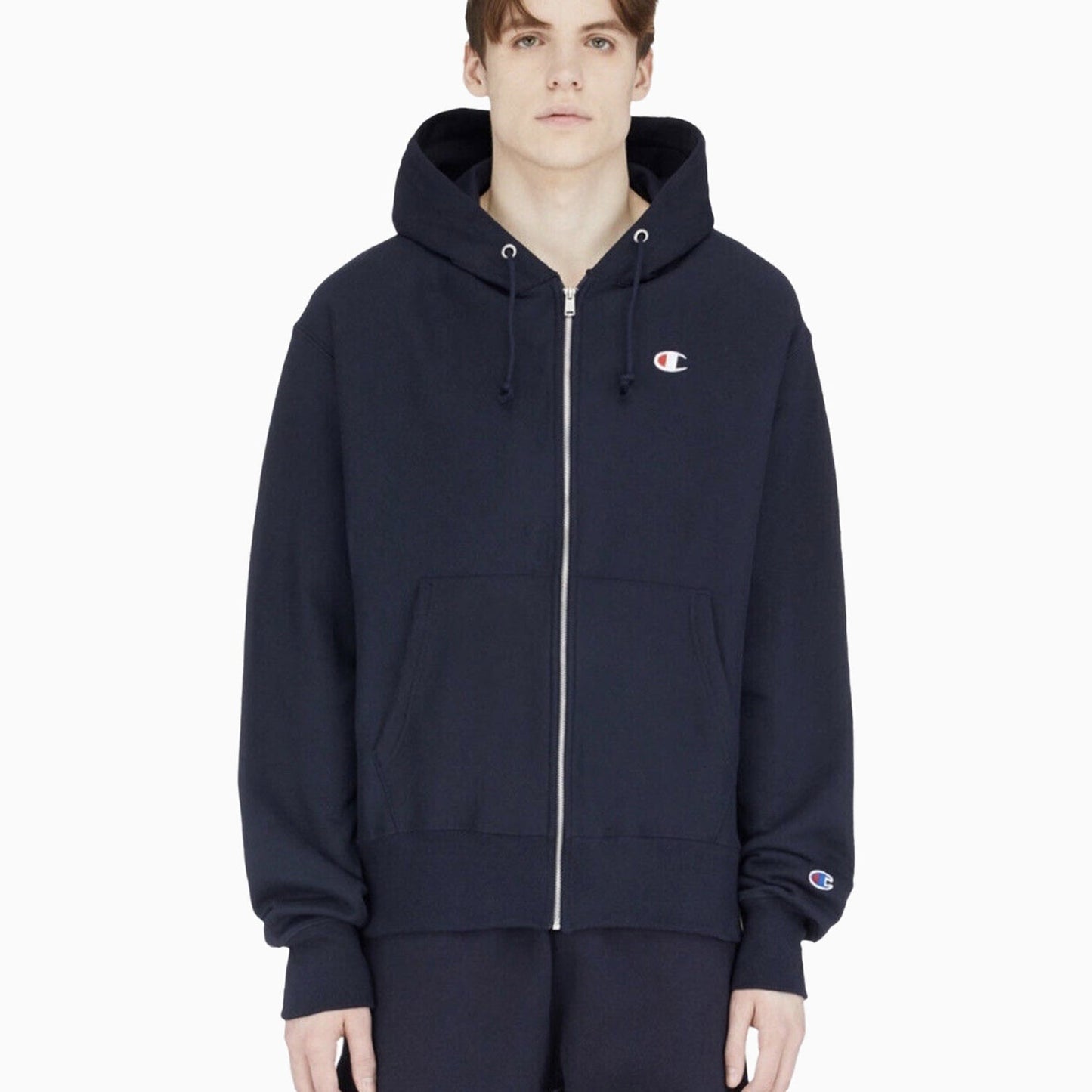 Men's Reverse Weave Full Zip Hoodie
