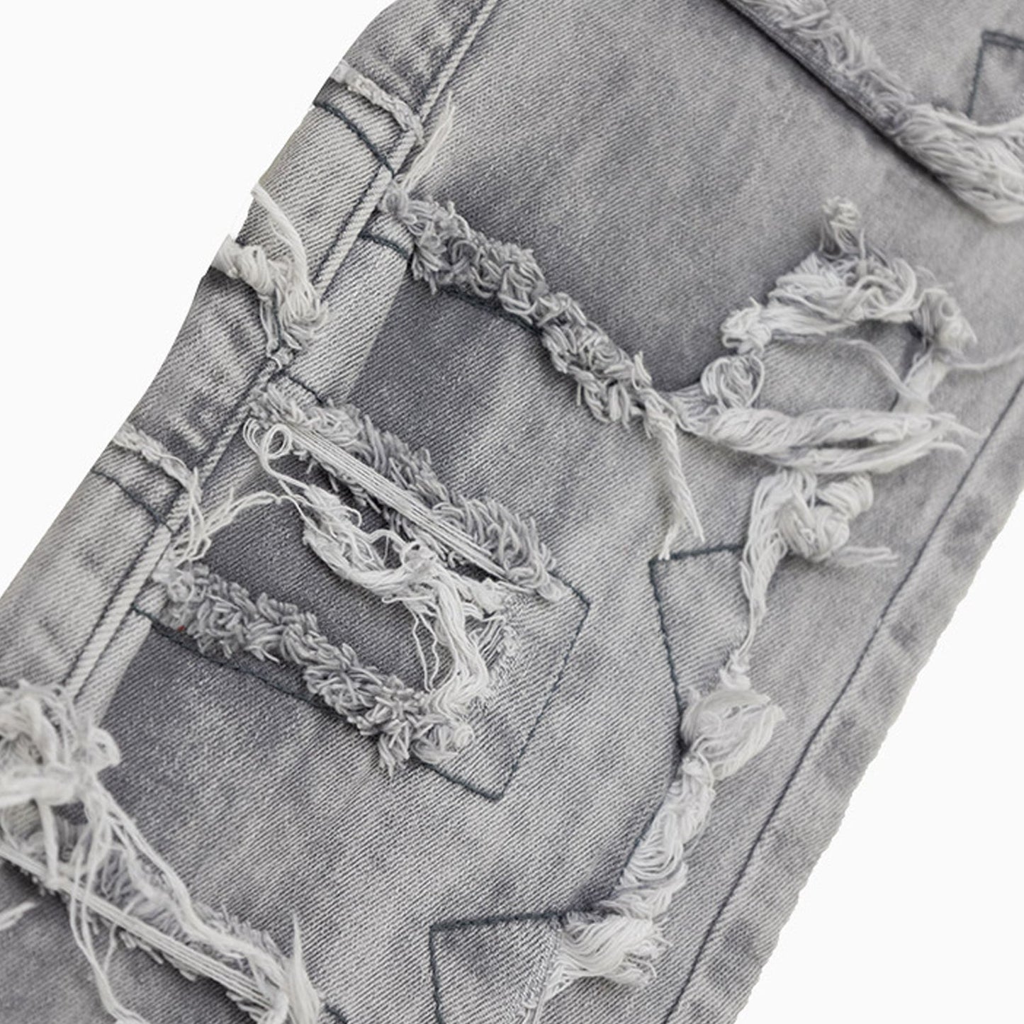 Men's Super Stacked Skinny Denim Pant