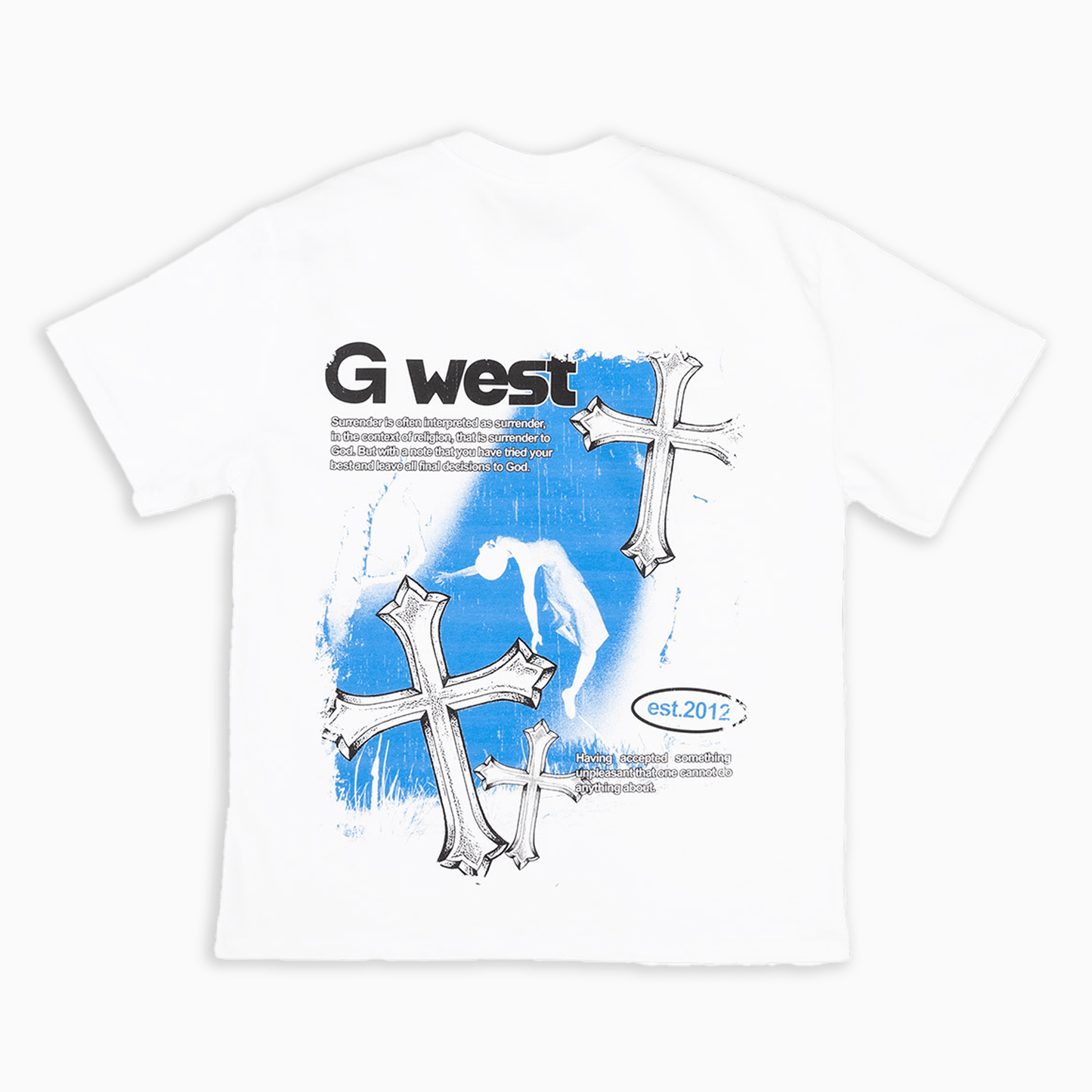Men's Ascending Soul Cross Crew Neck T Shirt