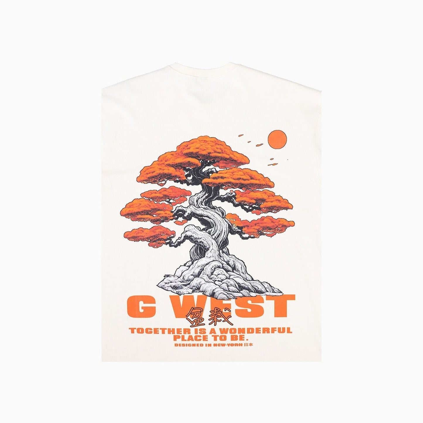 Men's Bonsai Tree Crew Neck T Shirt