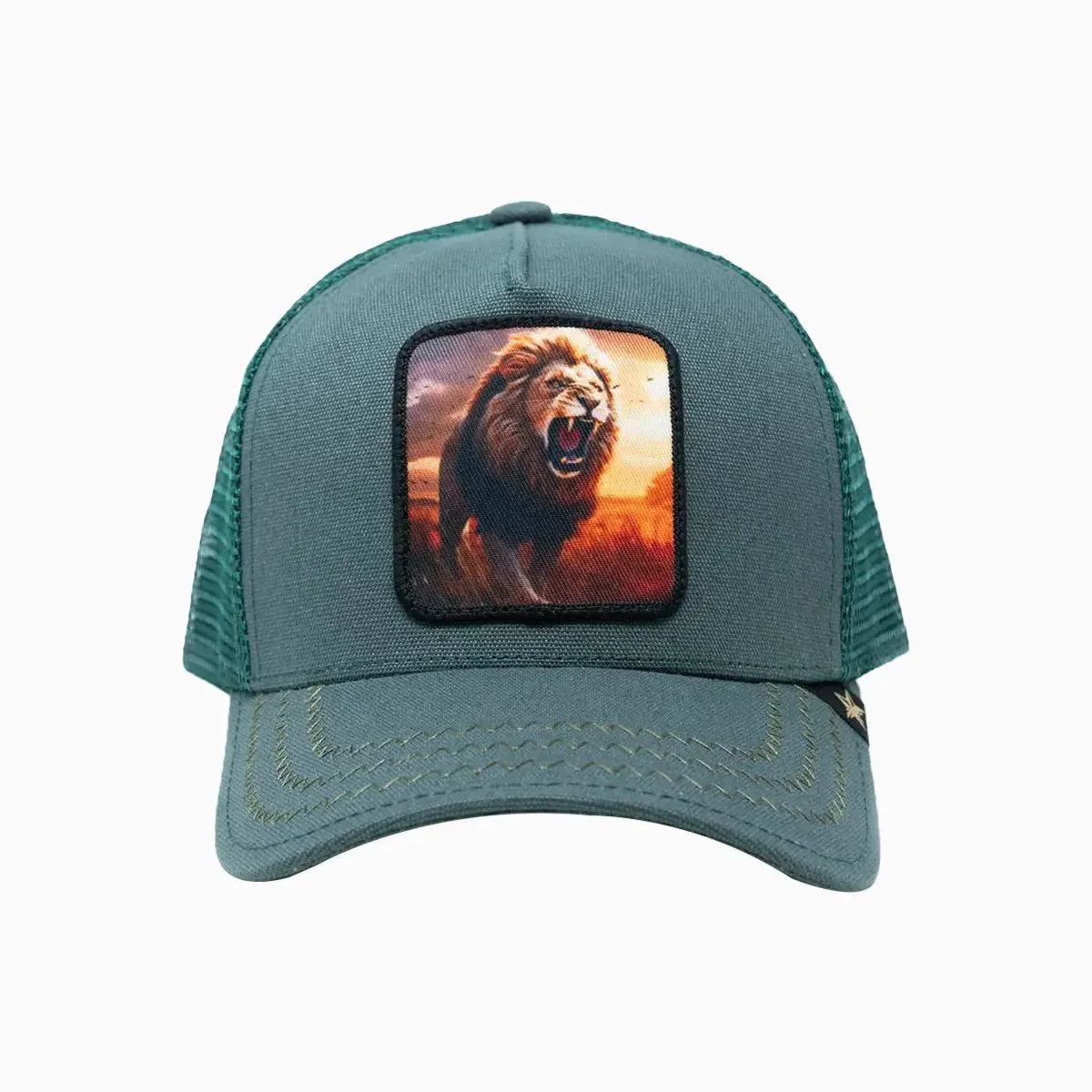 Lion Jade Trucker Hat