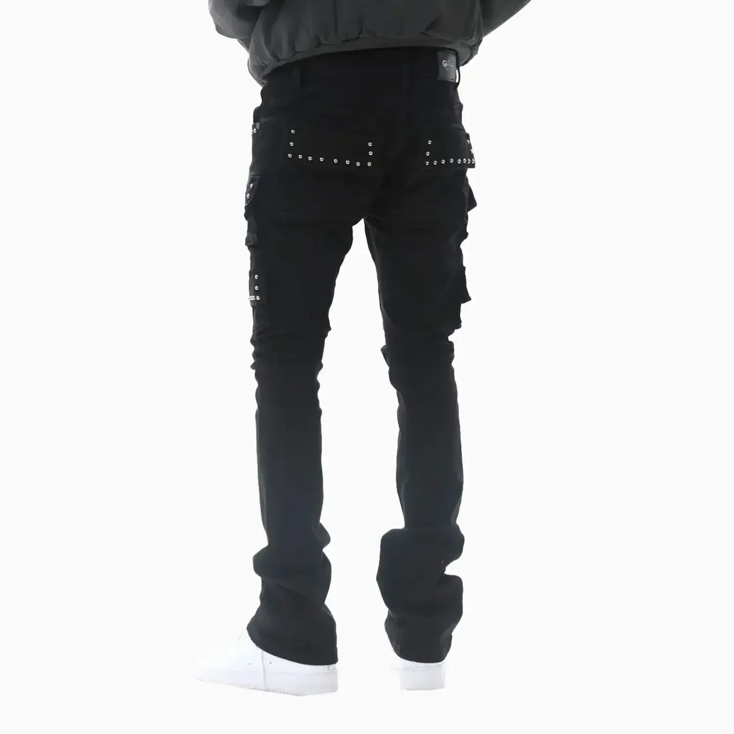 Men's Stacked Cargo Denim Pant