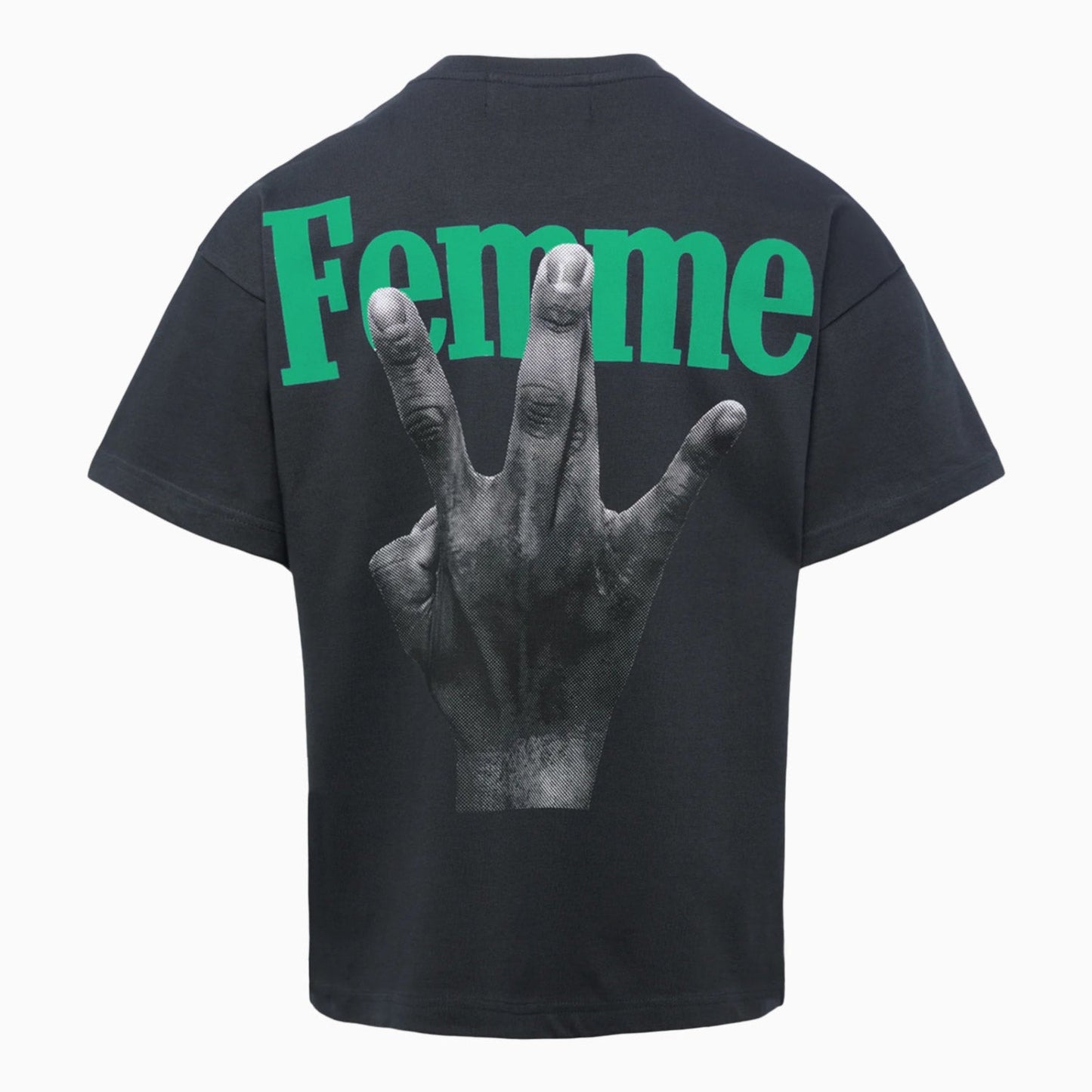 Men's Twisted Fingers T Shirt With Infrared