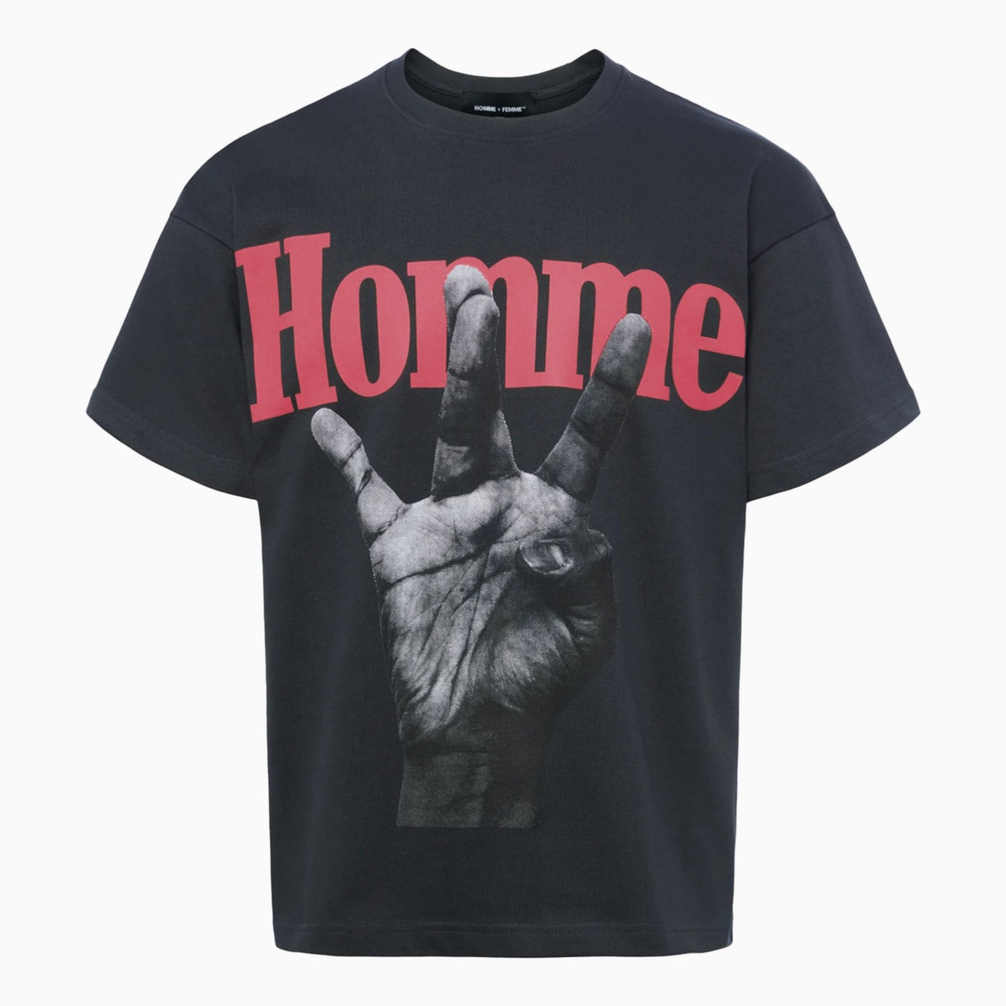 Men's Twisted Fingers T Shirt With Infrared