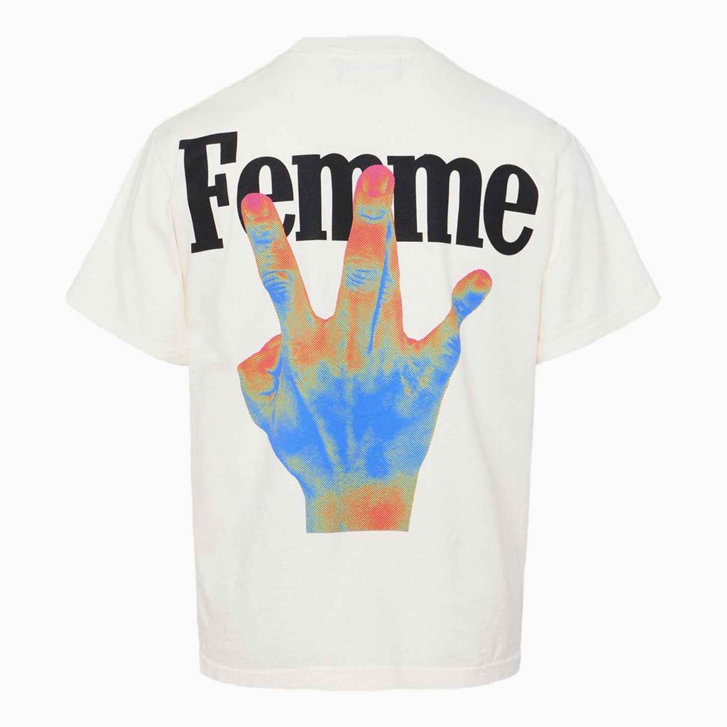 Men's Twisted Fingers T Shirt With Infrared