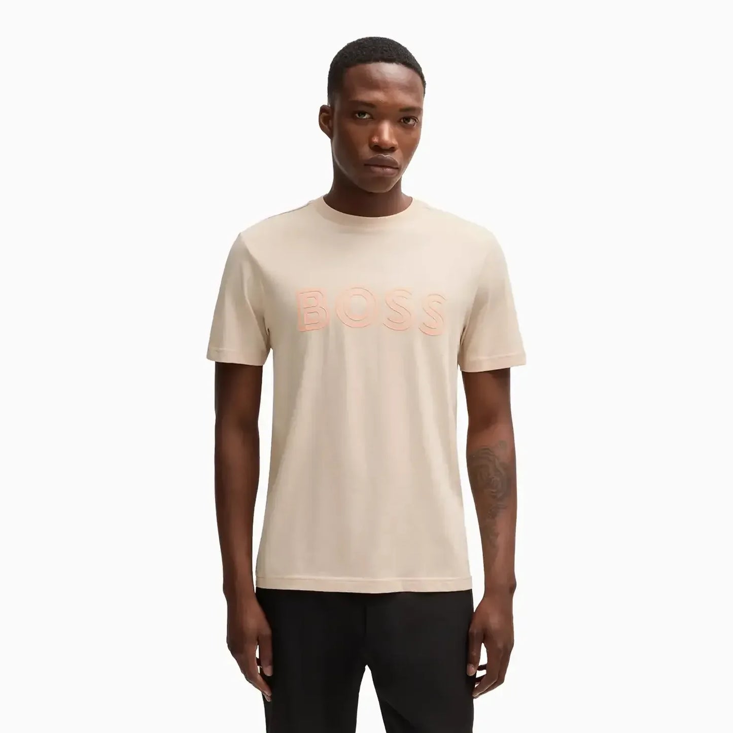 Men's Cotton Jersey Regular Fit T-Shirt With Logo Artwork