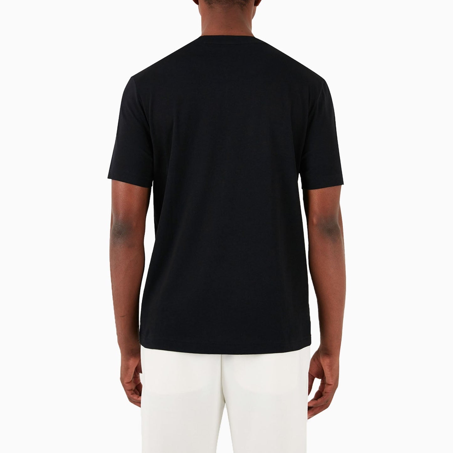 Men's Cotton Jersey Regular Fit T-Shirt With Mesh Logo