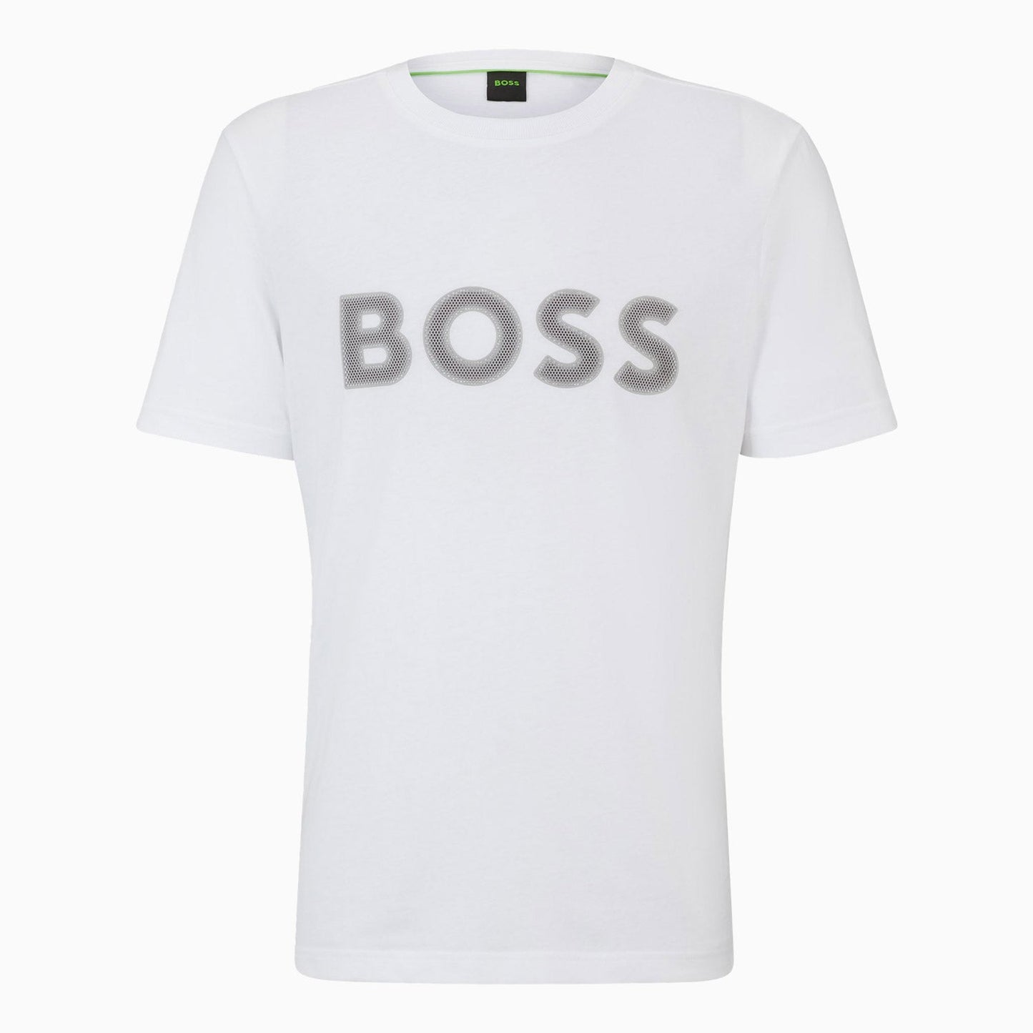 Men's Cotton Jersey Regular Fit T-Shirt With Mesh Logo