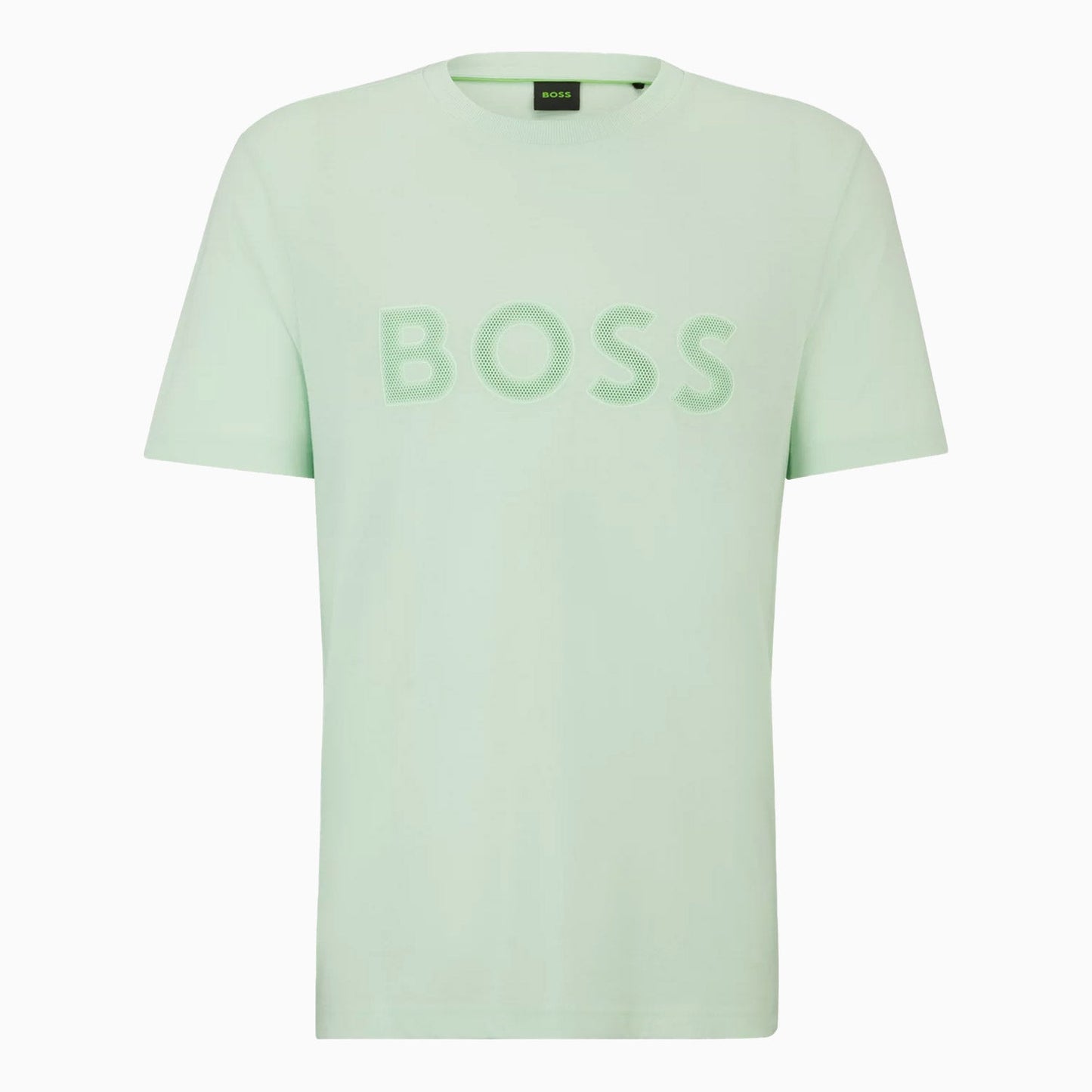 Men's Cotton Jersey Regular Fit T-Shirt With Mesh Logo