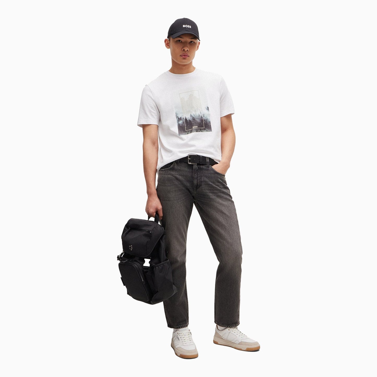 Men's Cotton Jersey Regular Fit T-Shirt With Seasonal Graphic Print