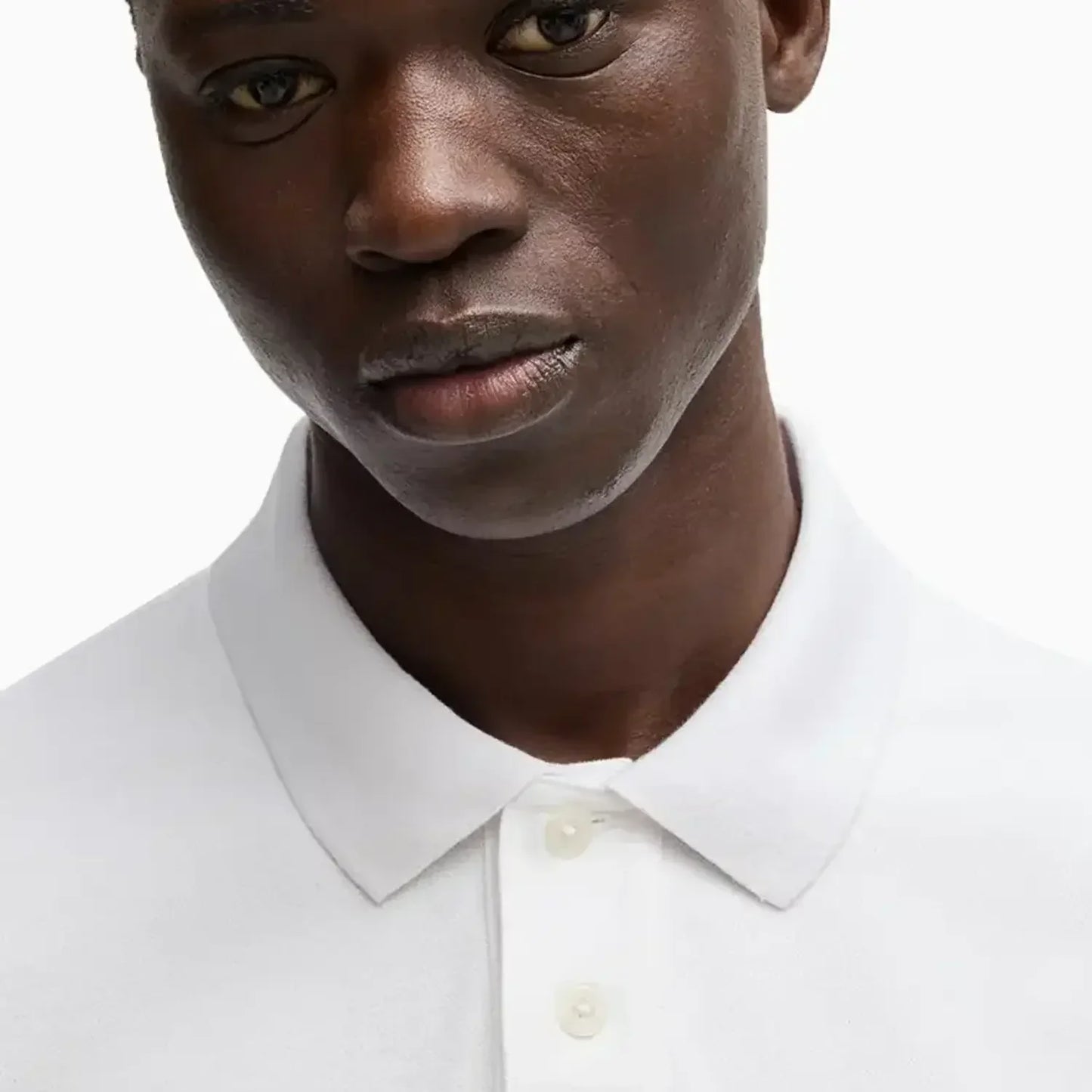 Men's Extra Slim Fit Stretch Polo Shirt With Logo Tape
