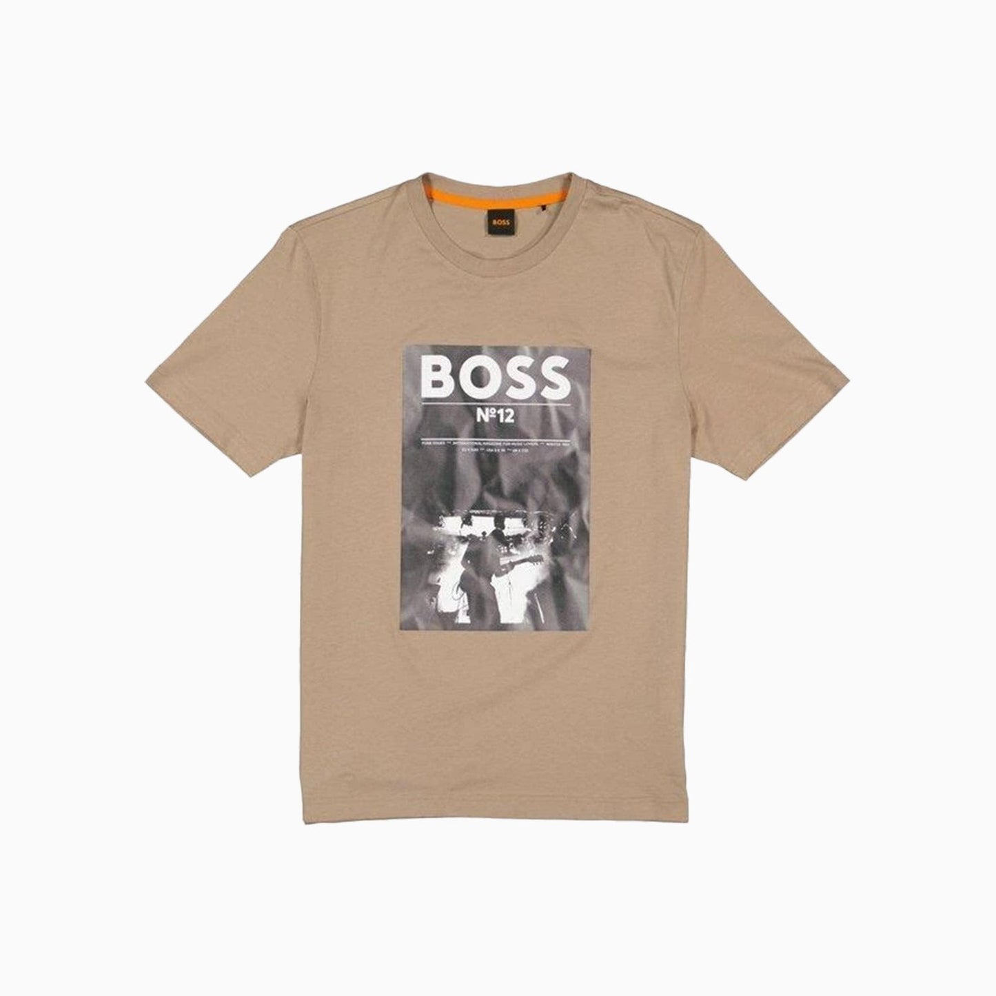 Men's Regular Fit T-Shirt in Cotton With Seasonal Artwork