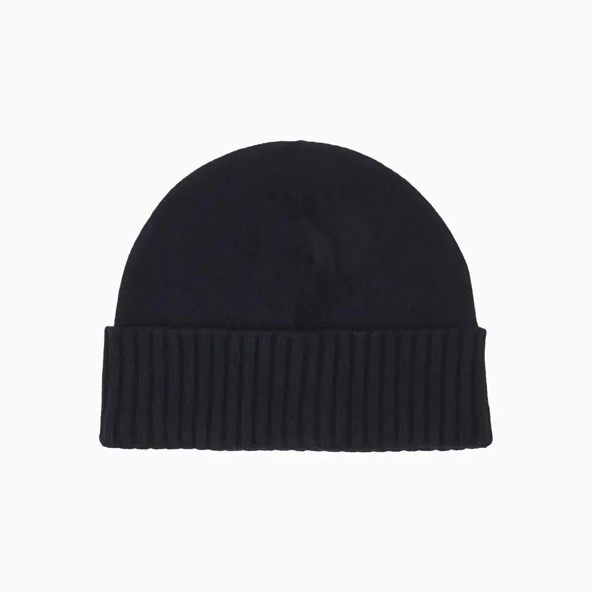 Wool Bend Knit Beanie Hat