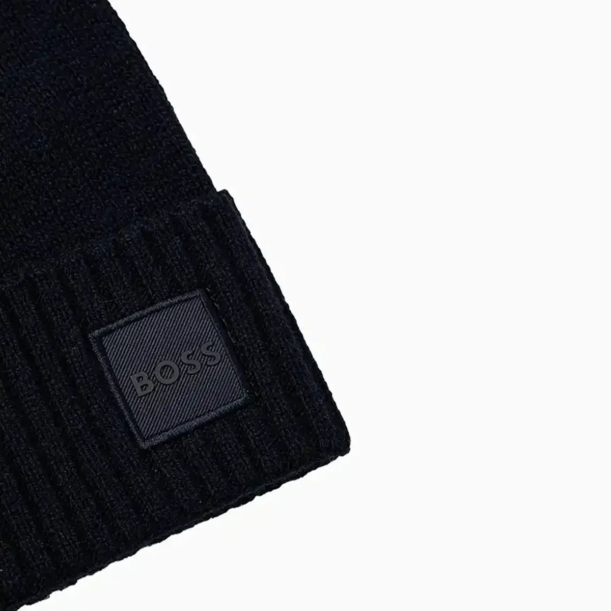 Wool Bend Knit Beanie Hat