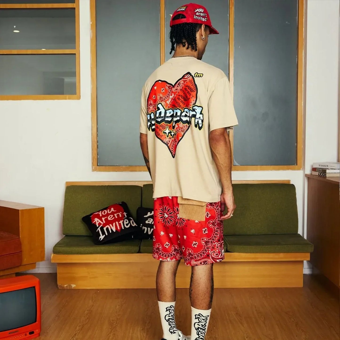 Men's Slab Heart Short Sleeve T-Shirt