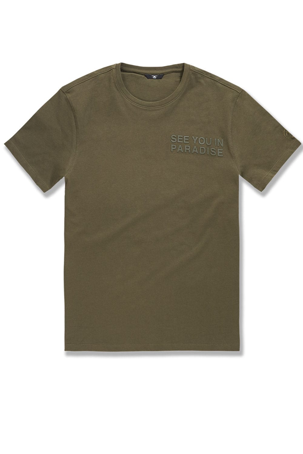 Men's Paradise Tonal T Shirt And Shorts Outfit