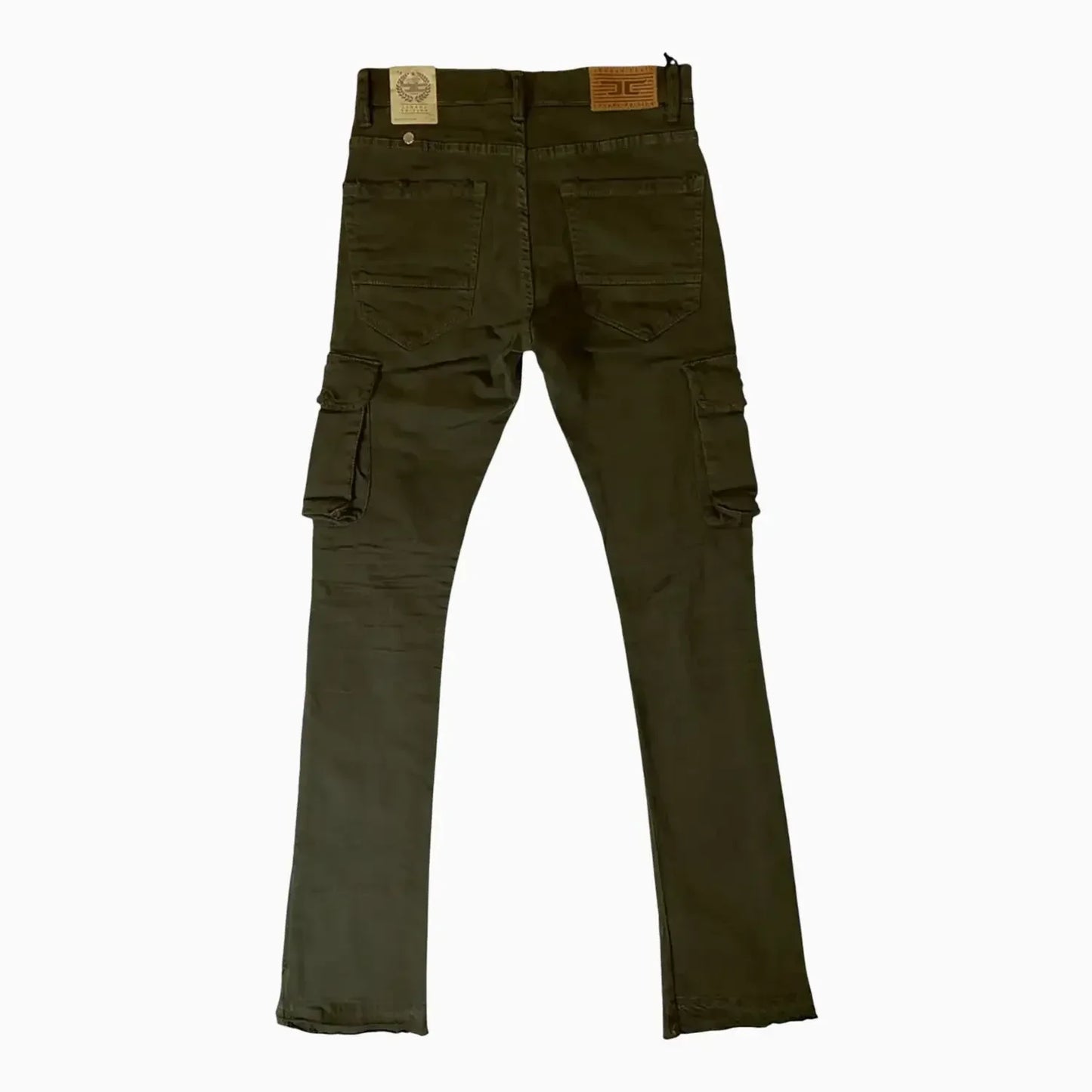 Men's Stacked With Cargo Pockets Pant