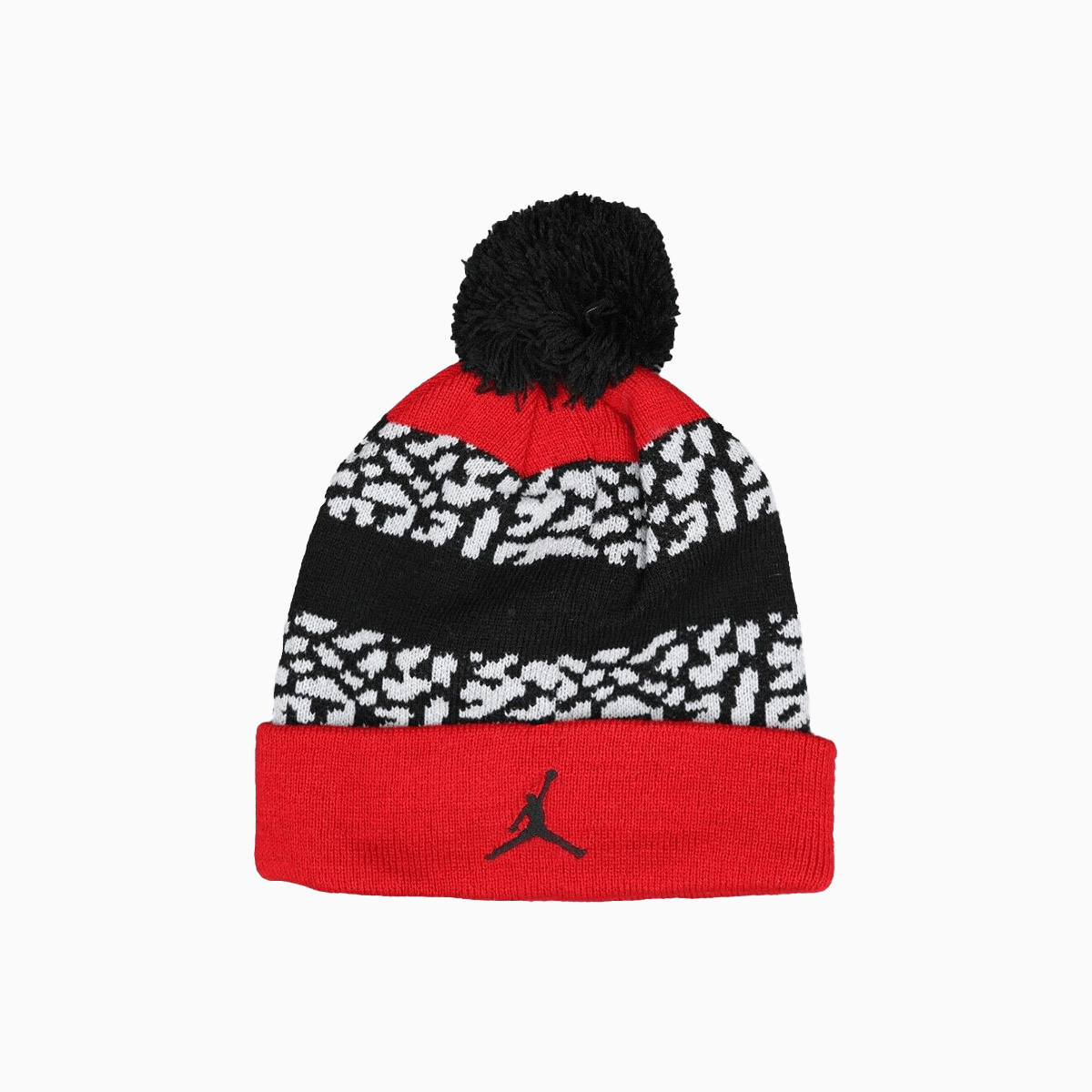 Jordan Jumpman Striped Beanie Hat