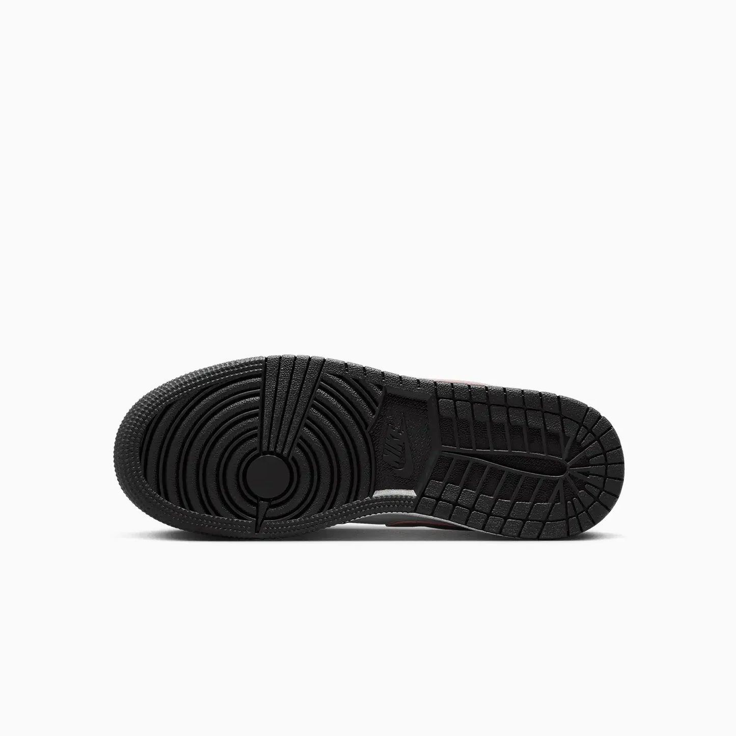 Kid's Air Jordan 1 Low "Black Rust Pink" Grade School