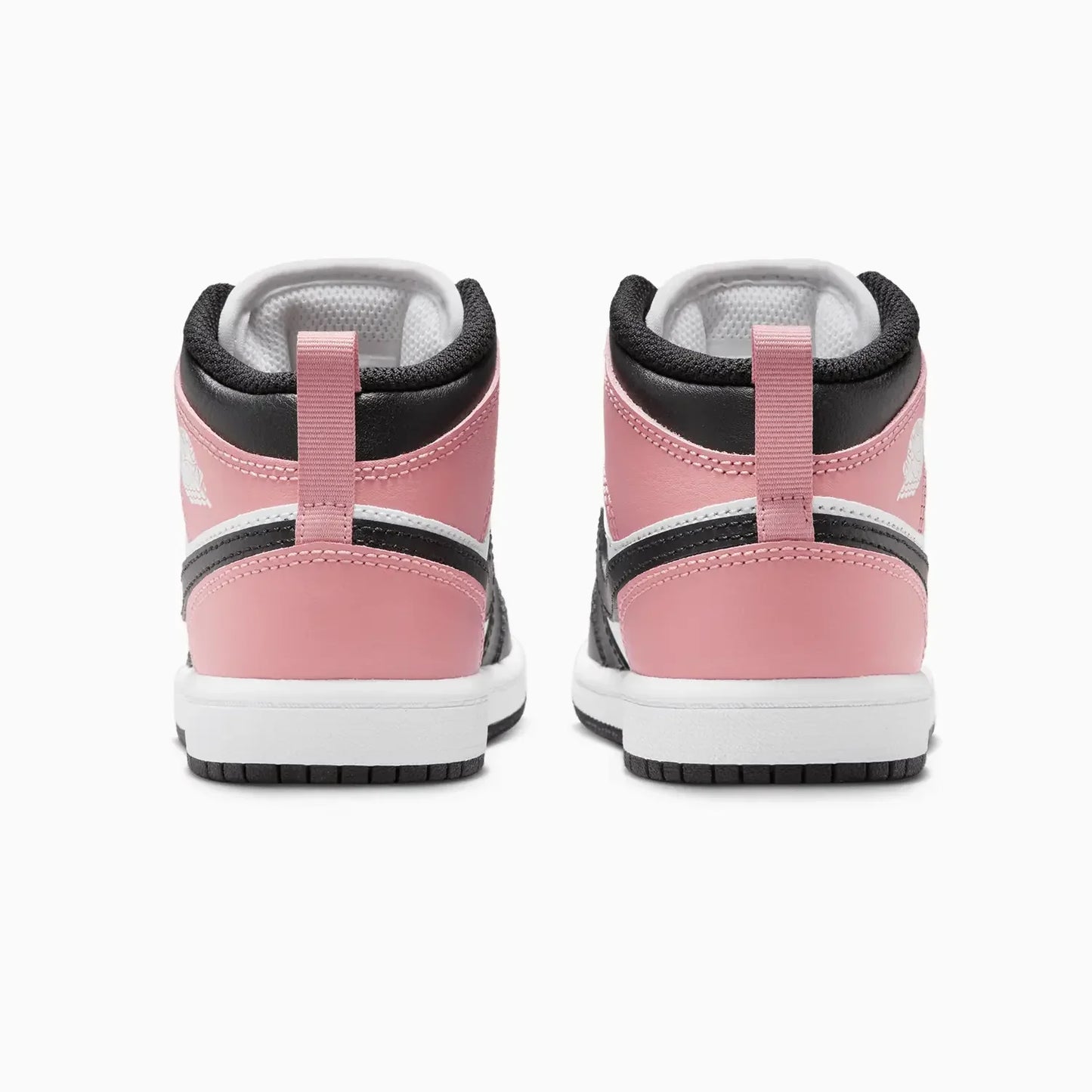 Kid's Air Jordan 1 Mid "Rust Pink Black" Pre-School