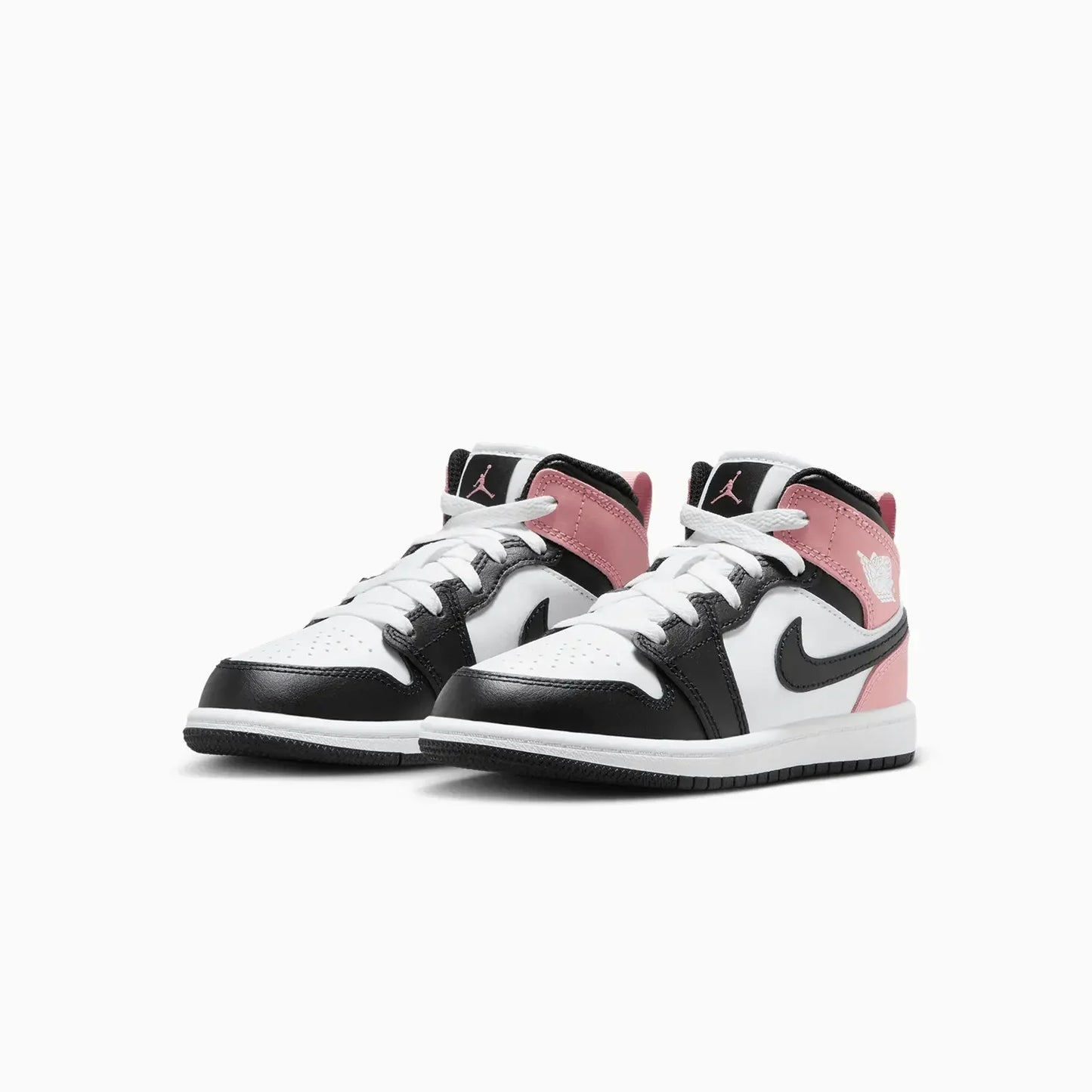 Kid's Air Jordan 1 Mid "Rust Pink Black" Pre-School
