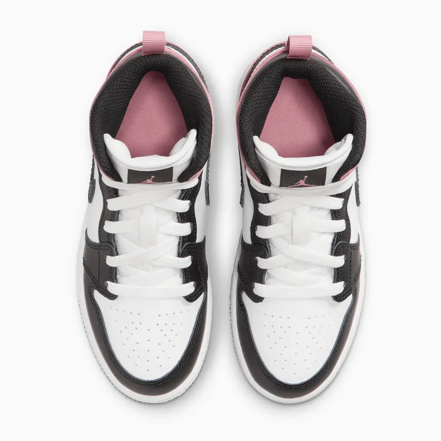 Kid's Air Jordan 1 Mid "Rust Pink Black" Pre-School