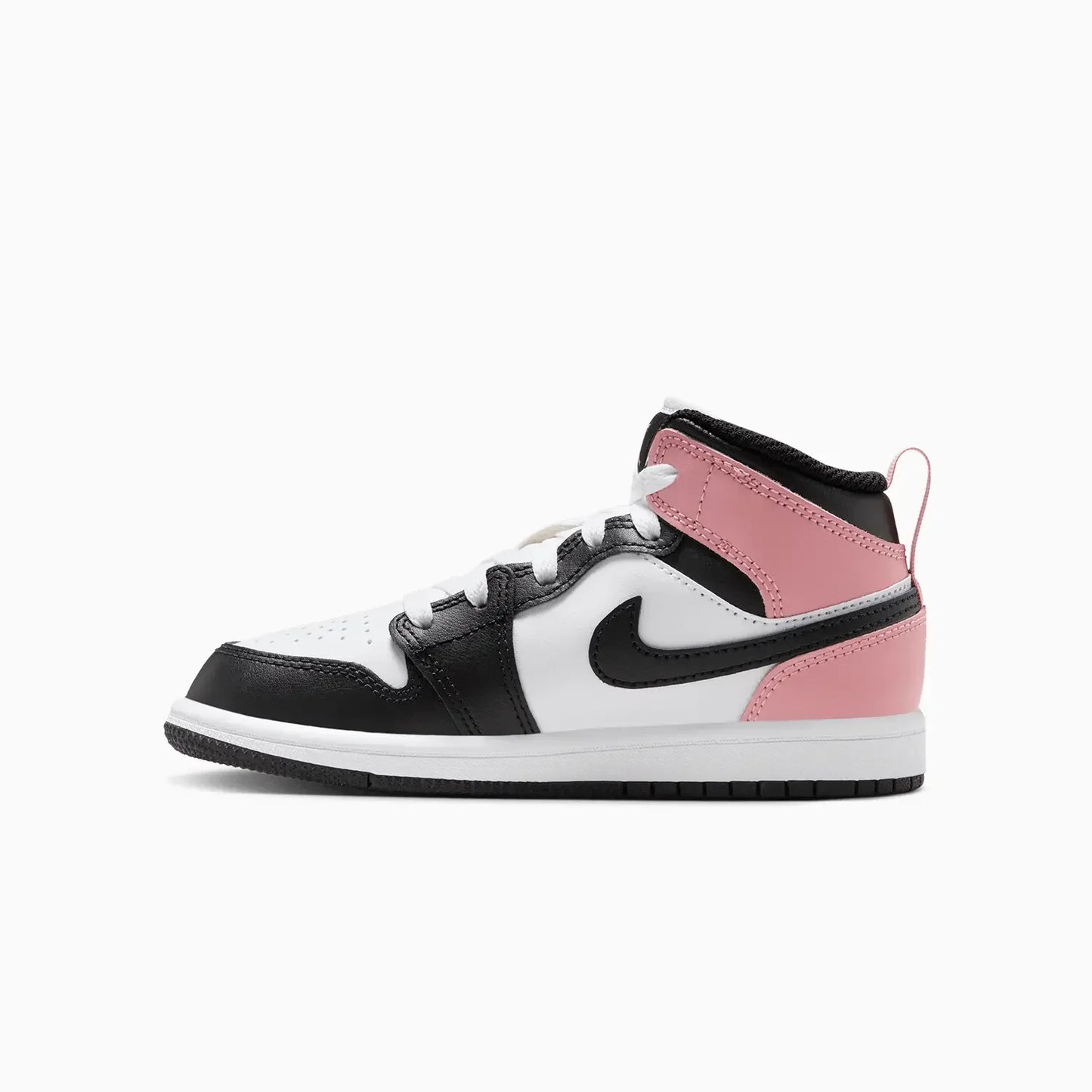 Kid's Air Jordan 1 Mid "Rust Pink Black" Pre-School