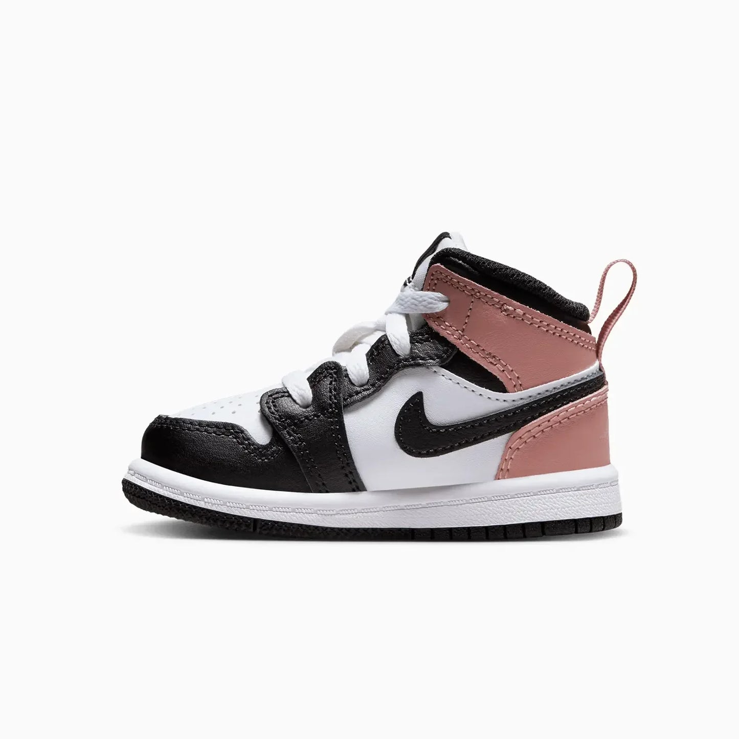 Kid's Jordan 1 Mid "White Rust Pink" Toddlers