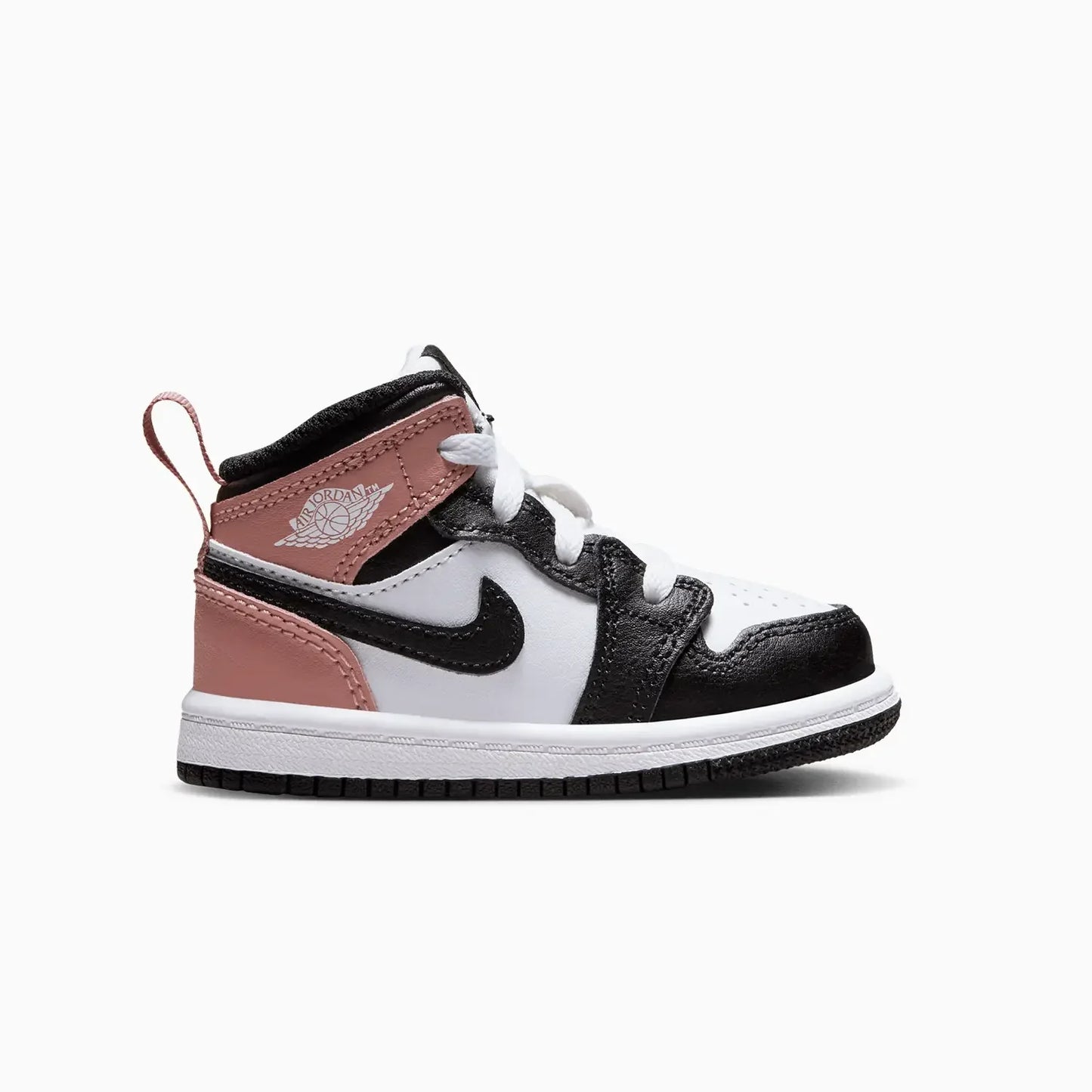Kid's Jordan 1 Mid "White Rust Pink" Toddlers
