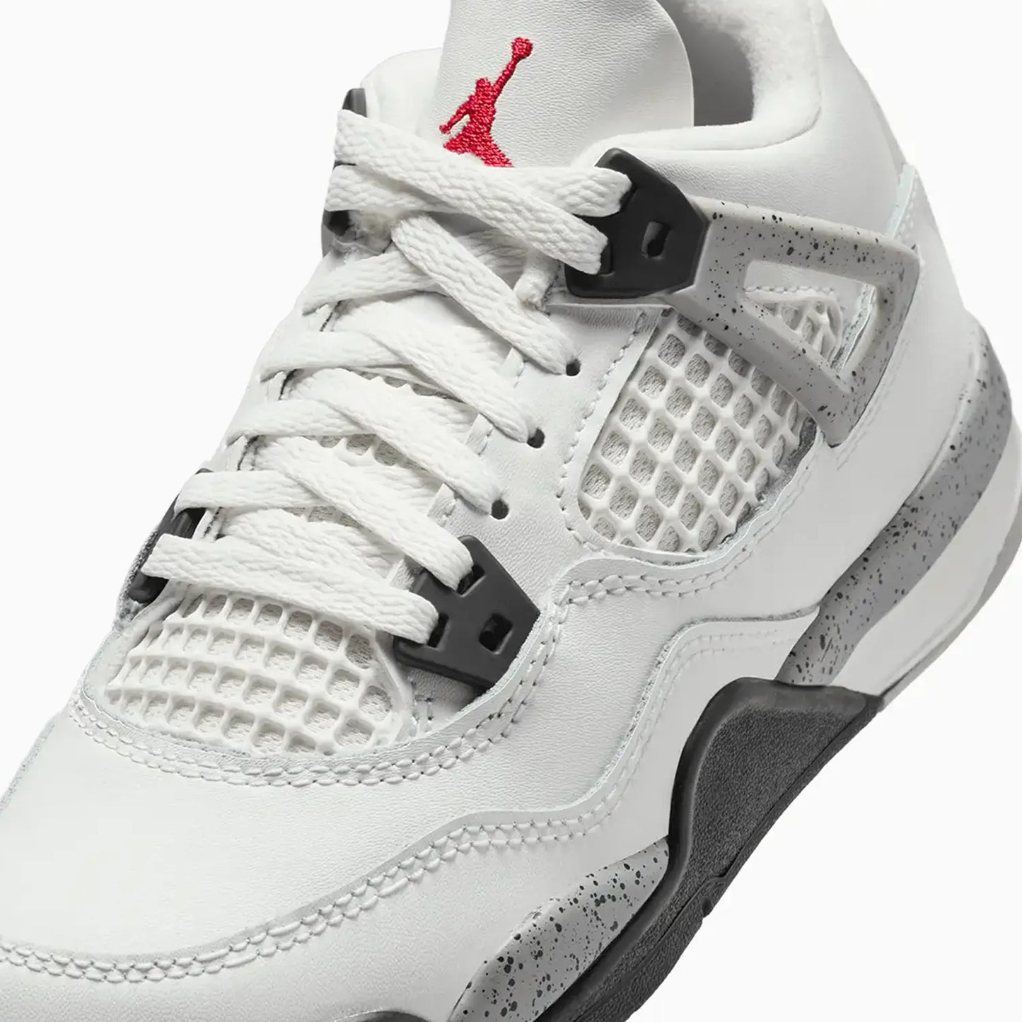 Kid's Jordan 4 Retro OG "White Cement" Pre-School