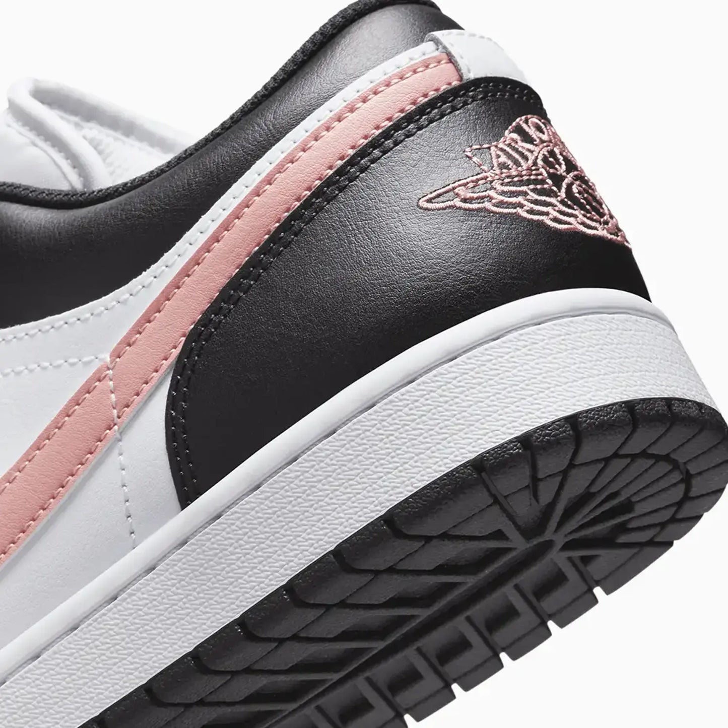 Men's Air Jordan 1 Low "Black Rust Pink"