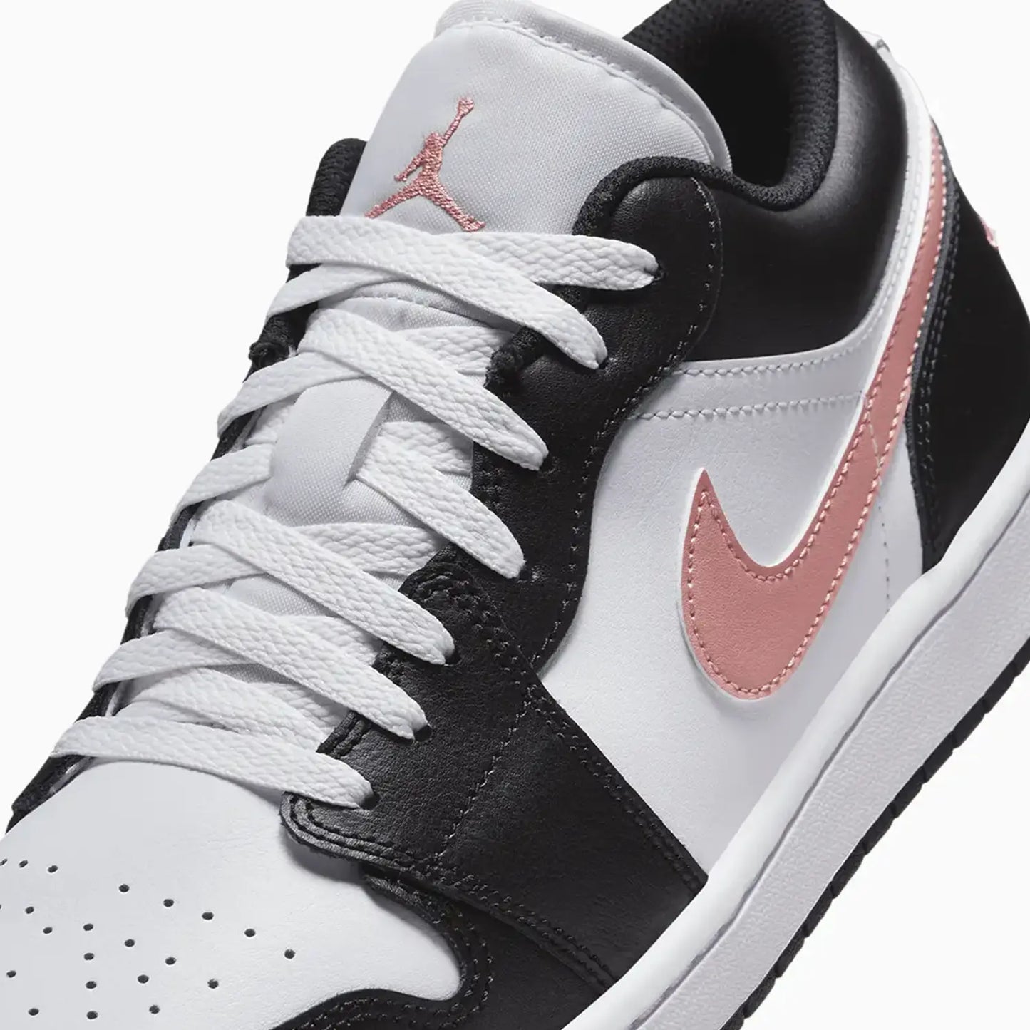 Men's Air Jordan 1 Low "Black Rust Pink"