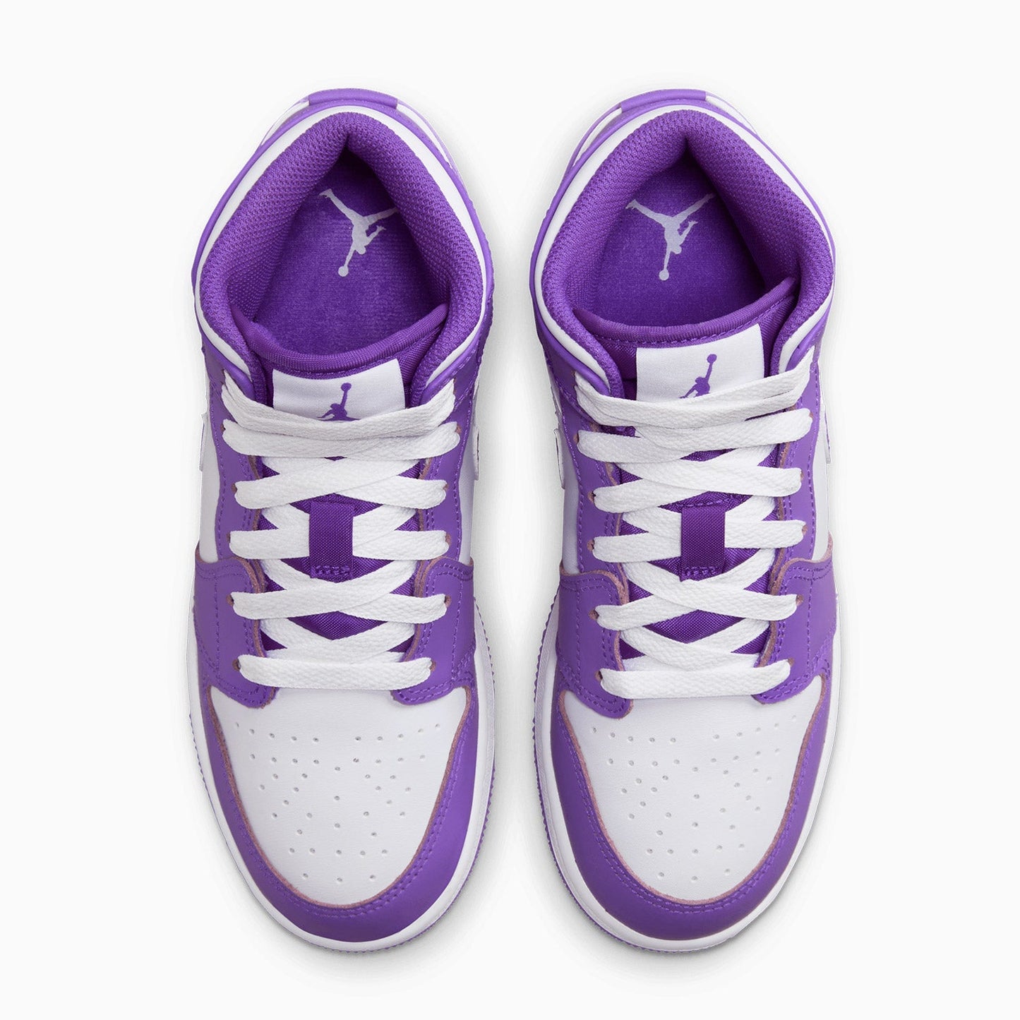 Kid's Air Jordan 1 Mid "Purple Venom" Grade School
