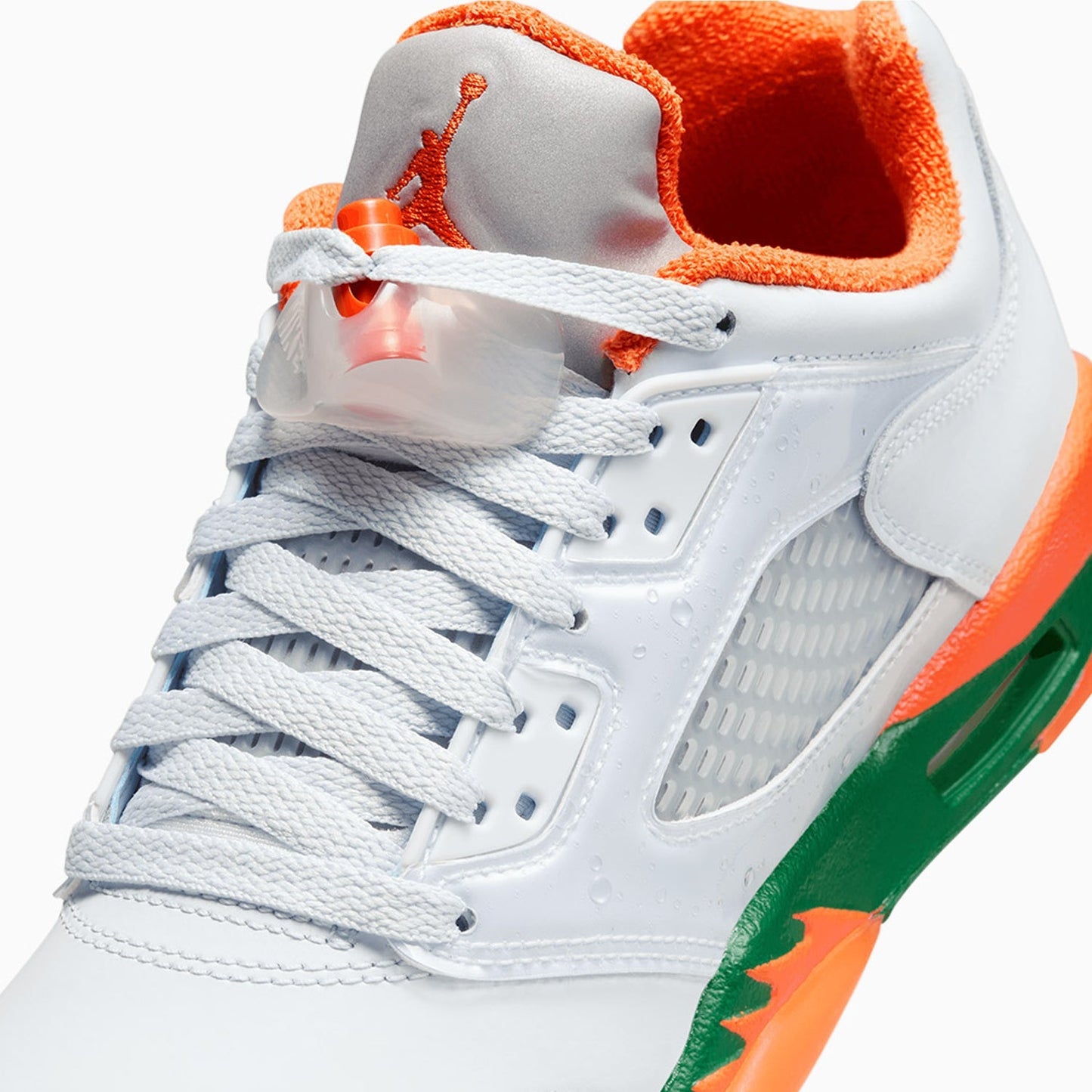Kid's Air Jordan 5 Retro "Miami Hurricanes" Grade School