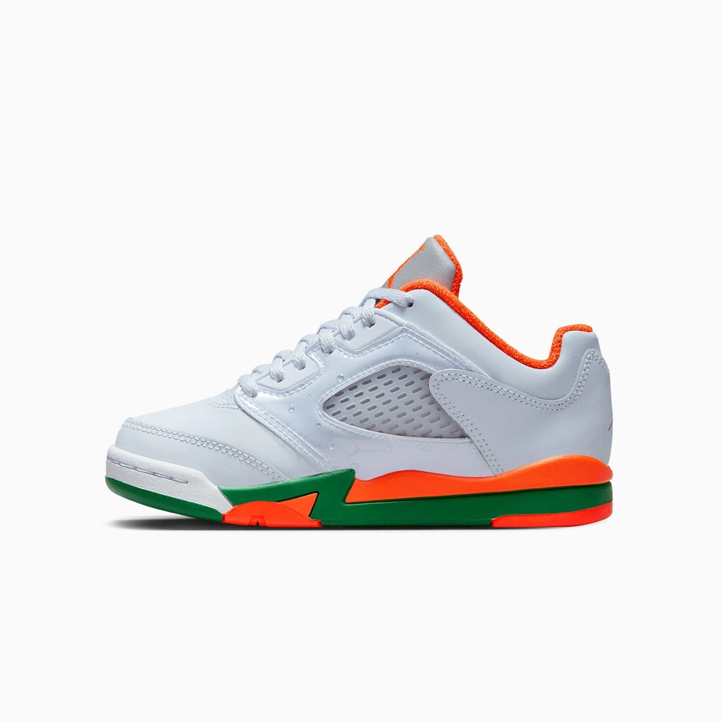 Kid's Air Jordan 5 Retro "Miami Hurricanes" Pre School