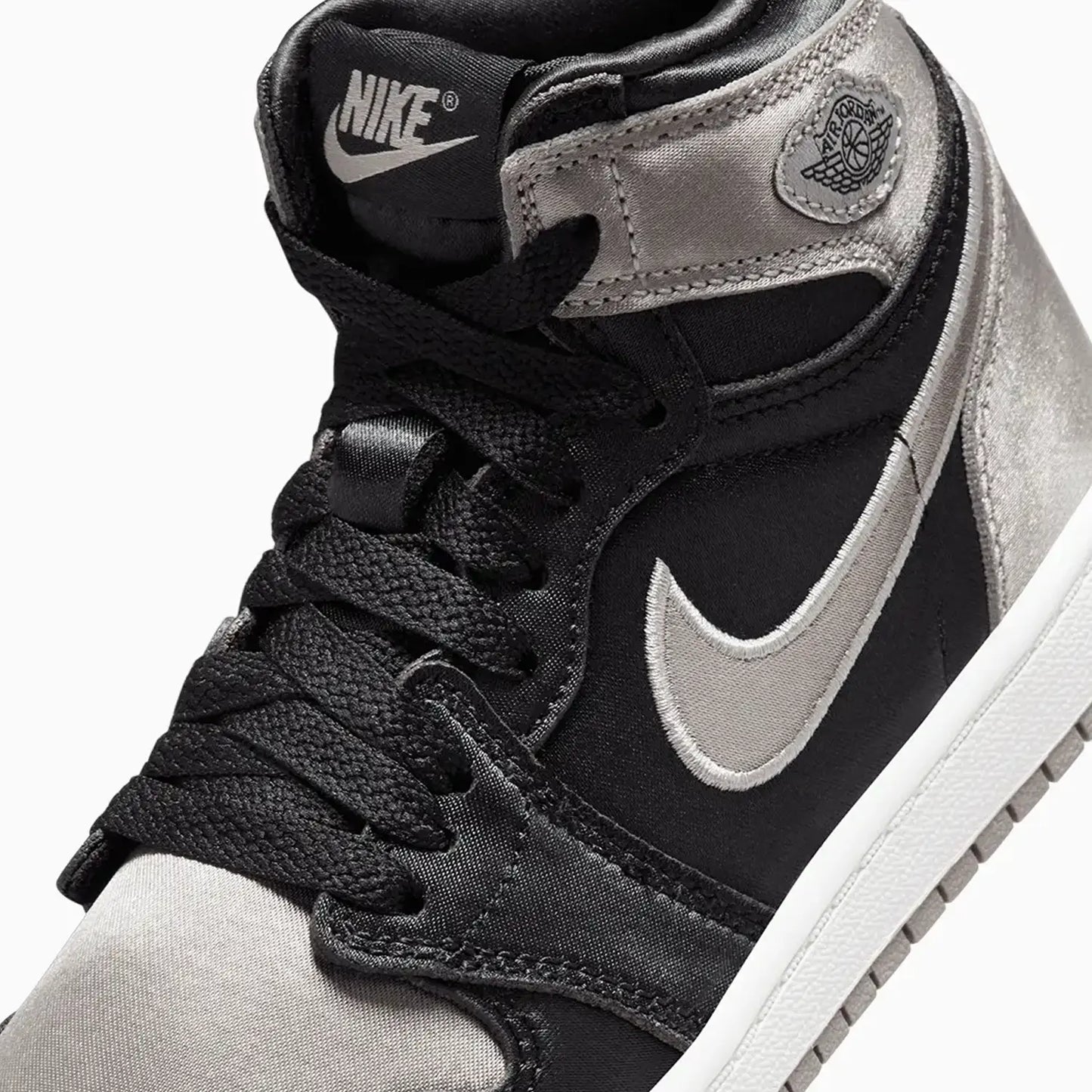 Kid's Jordan 1 Retro High OG "Satin Shadow" Pre School