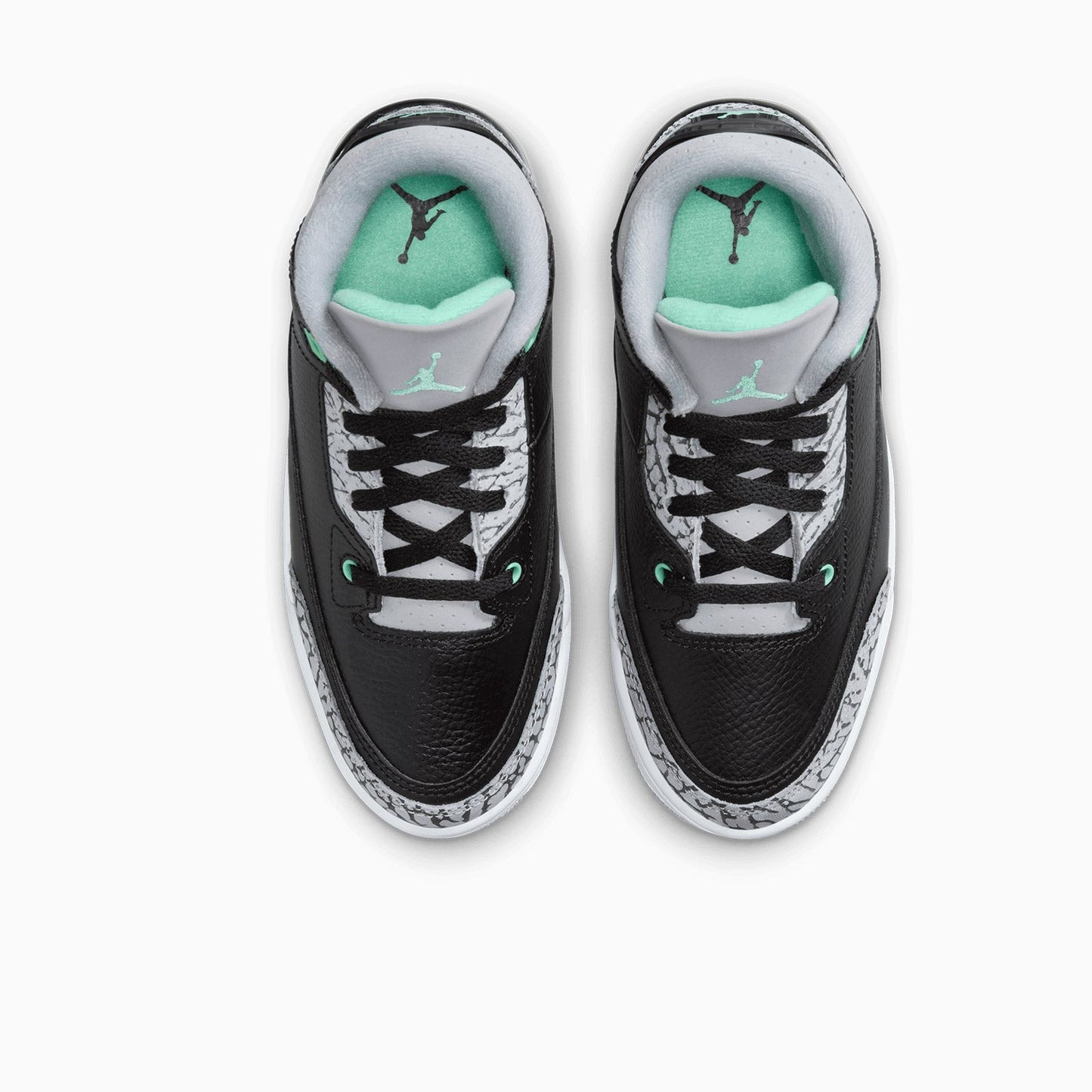 Kid's Jordan 3 Retro "Green Glow" Pre School