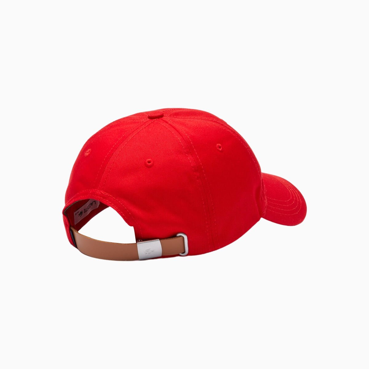 Contrast Strap And Oversized Crocodile Cotton Cap