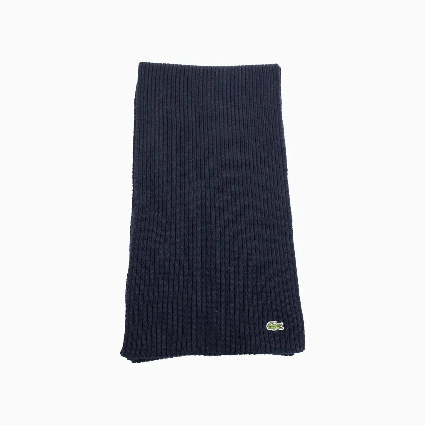 Ribbed Crocodile Wool Scarf
