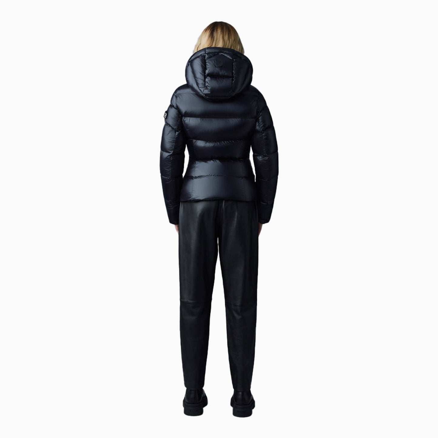 Women's Madalyn Lustrous Light Down Jacket With Hood
