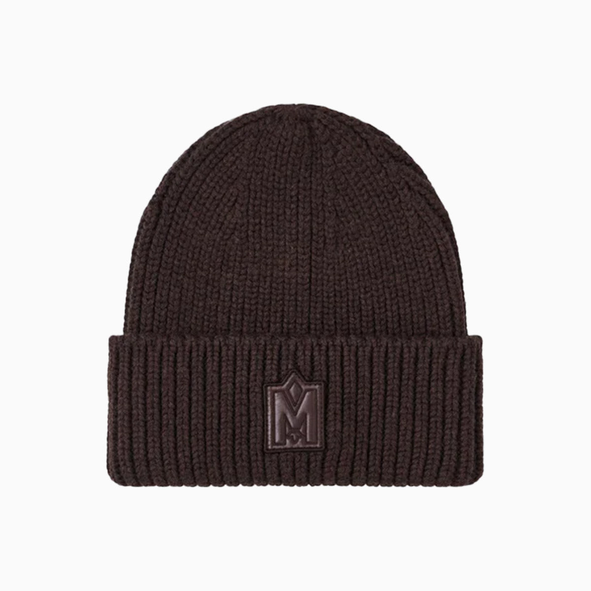 JUDE-M Hand Knit Toque With Ribbed Cuff Beanie Hat