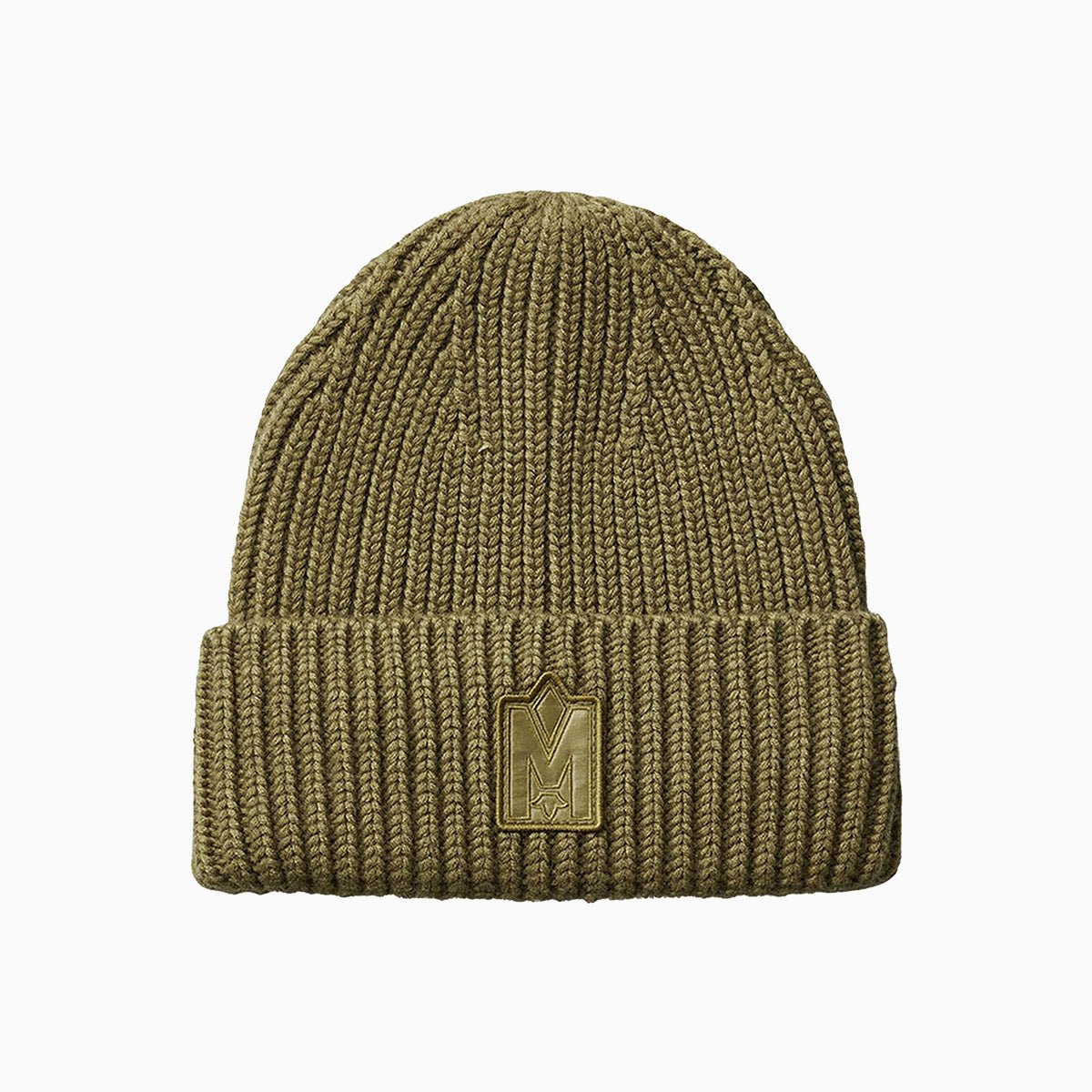 JUDE-M Hand Knit Toque With Ribbed Cuff Beanie Hat