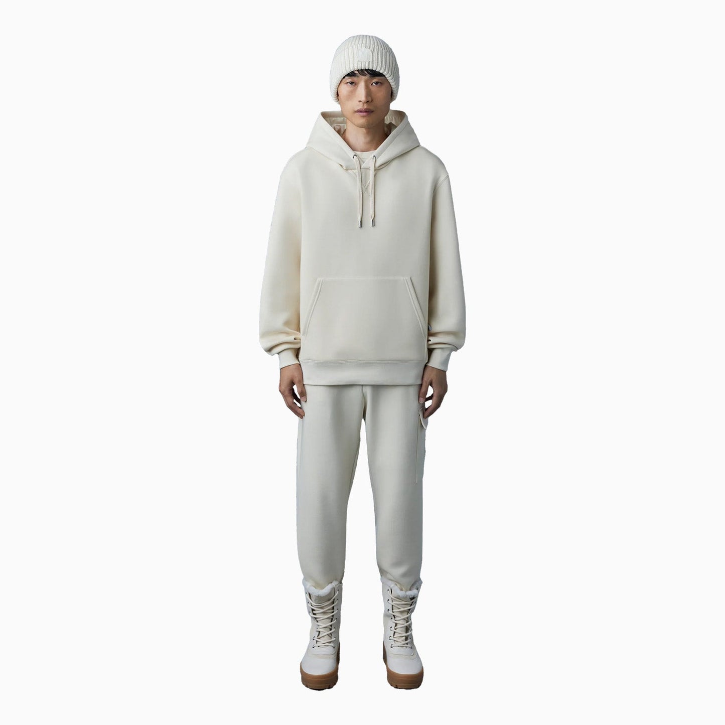 KRYS Pull Over Hoodie With Velvet Embroidery