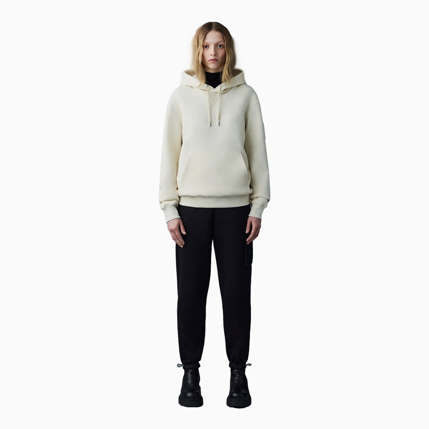 KRYS Pull Over Hoodie With Velvet Embroidery